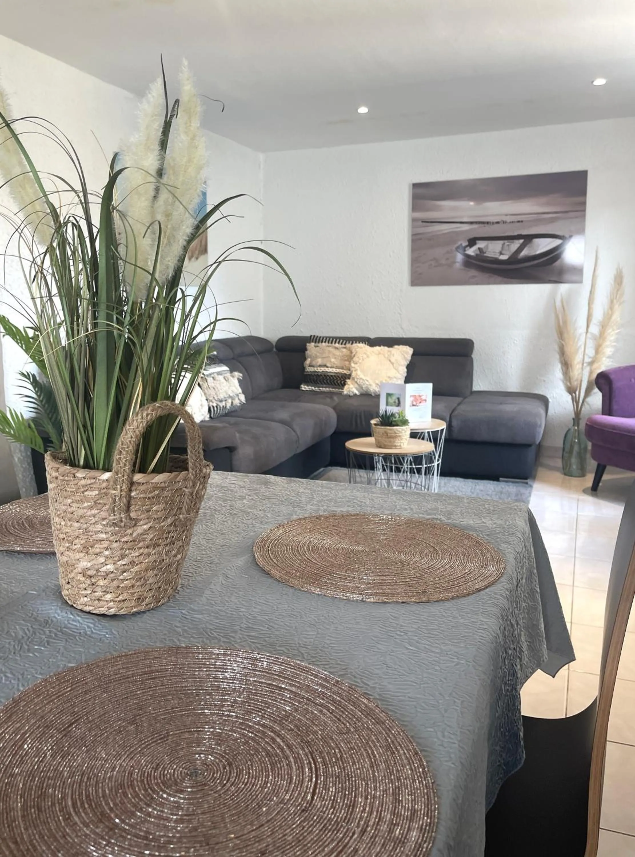 Living room in La Maison Blanche