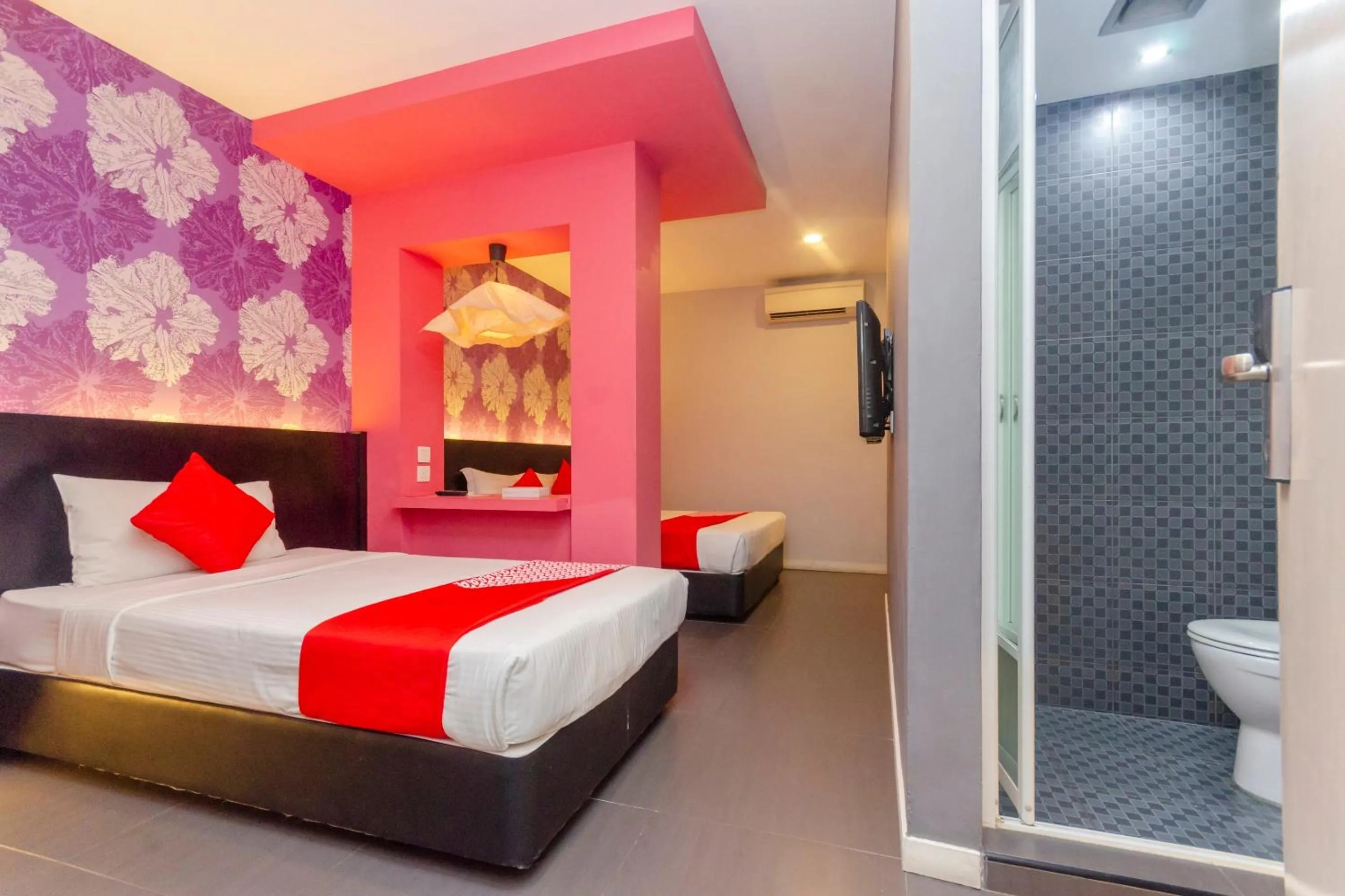 Bedroom, Bed in Hotel O Rooms Boutique Hotel