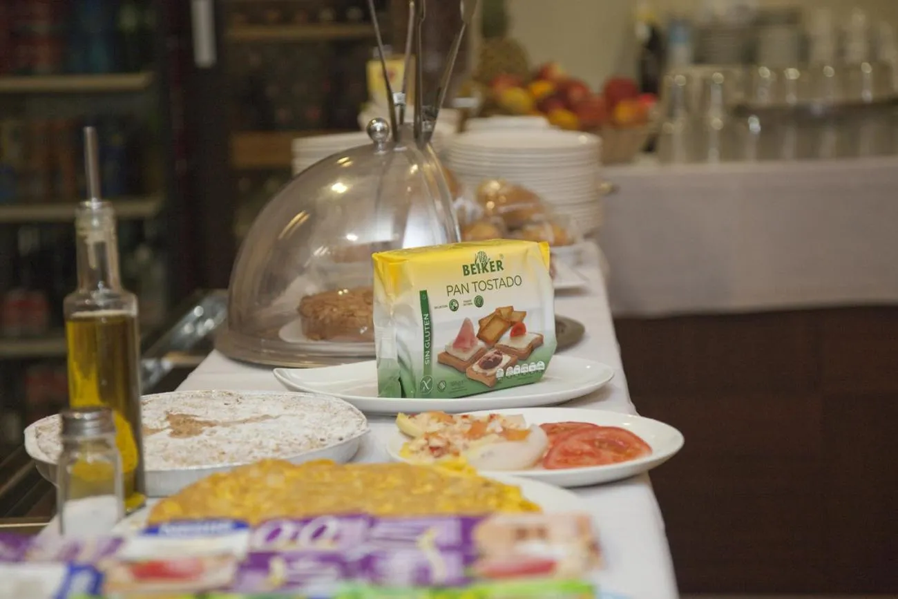 Buffet breakfast in Hotel Mar de Plata