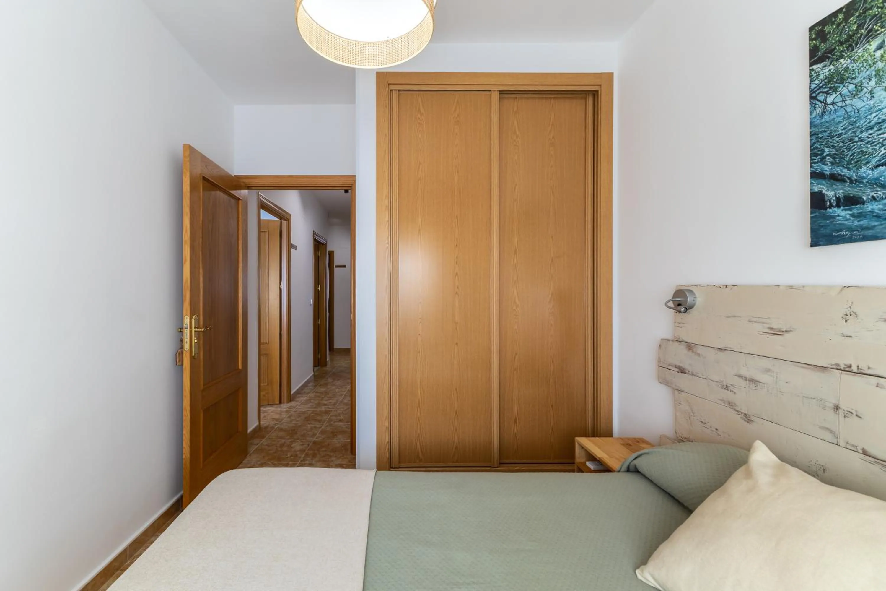 Bed in Alojamientos Callejón del Pozo, cerca Puy du Fou