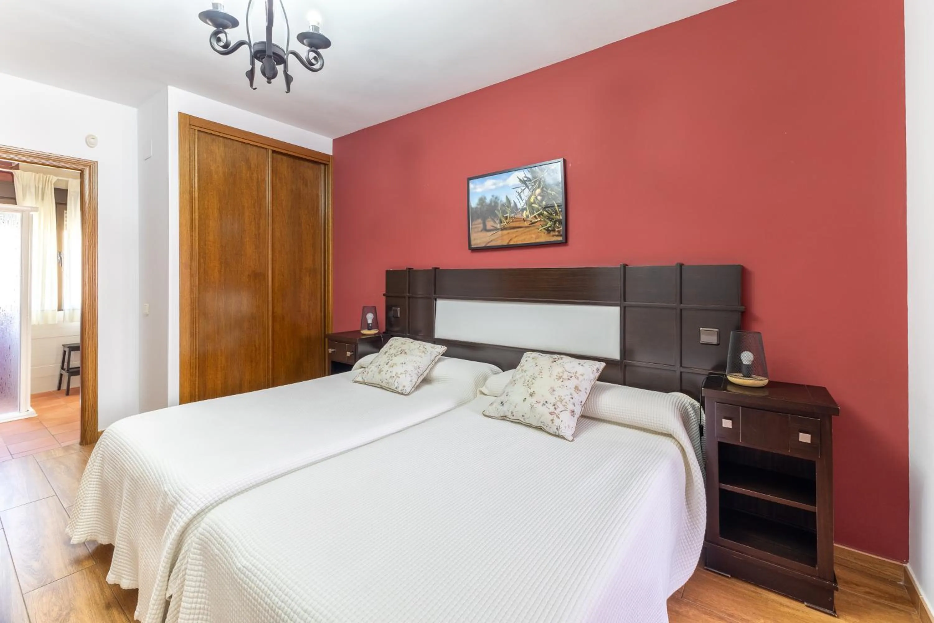 Bed in Alojamientos Callejón del Pozo, cerca Puy du Fou