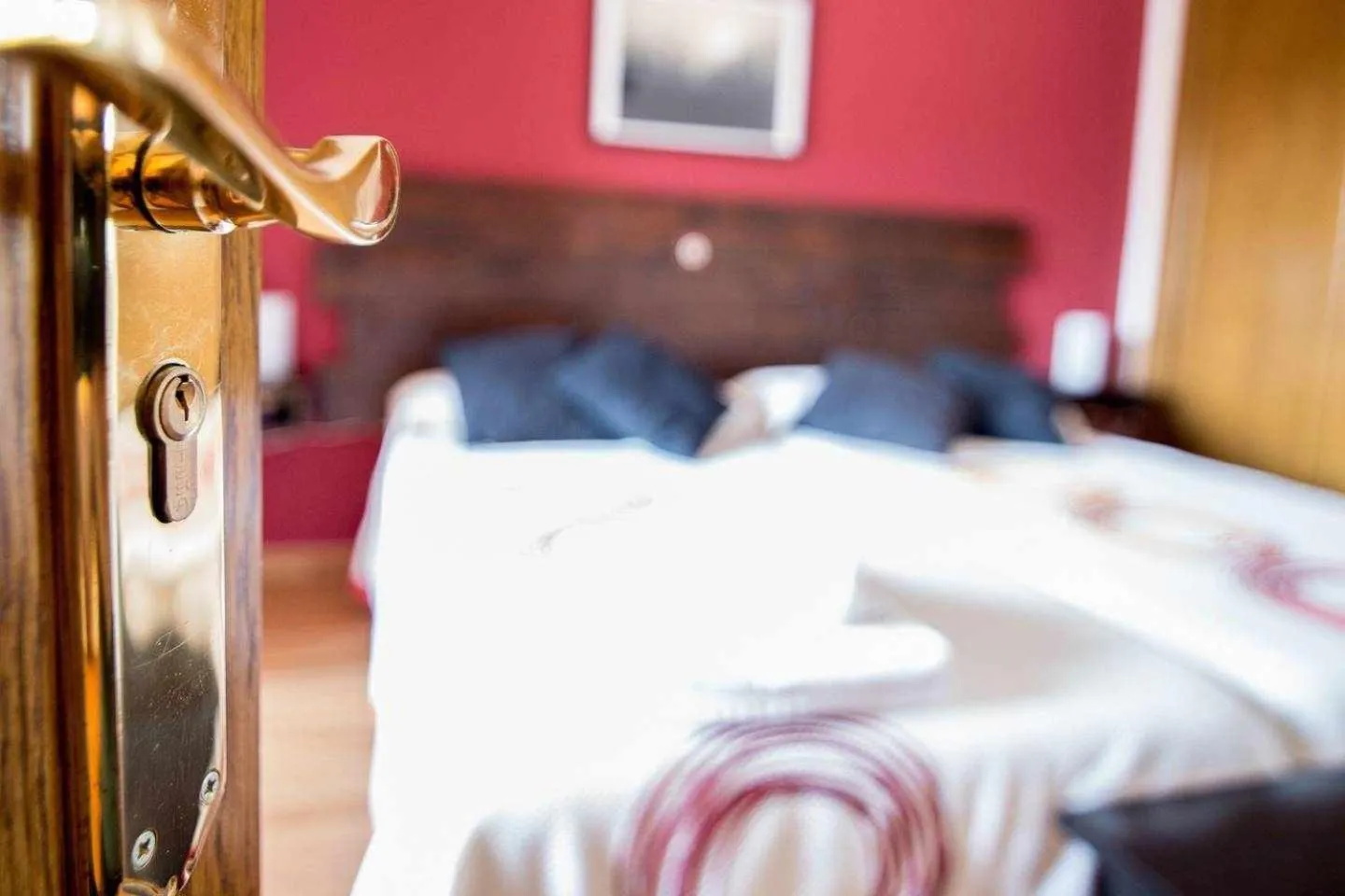 Bed in Alojamientos Callejón del Pozo, cerca Puy du Fou