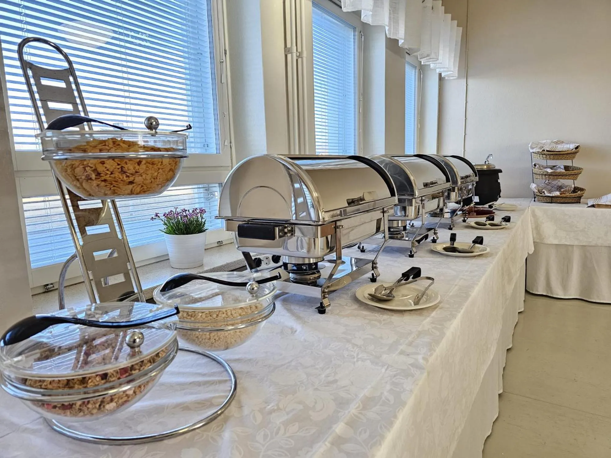 Breakfast in Kylpylähotelli Pohjanranta