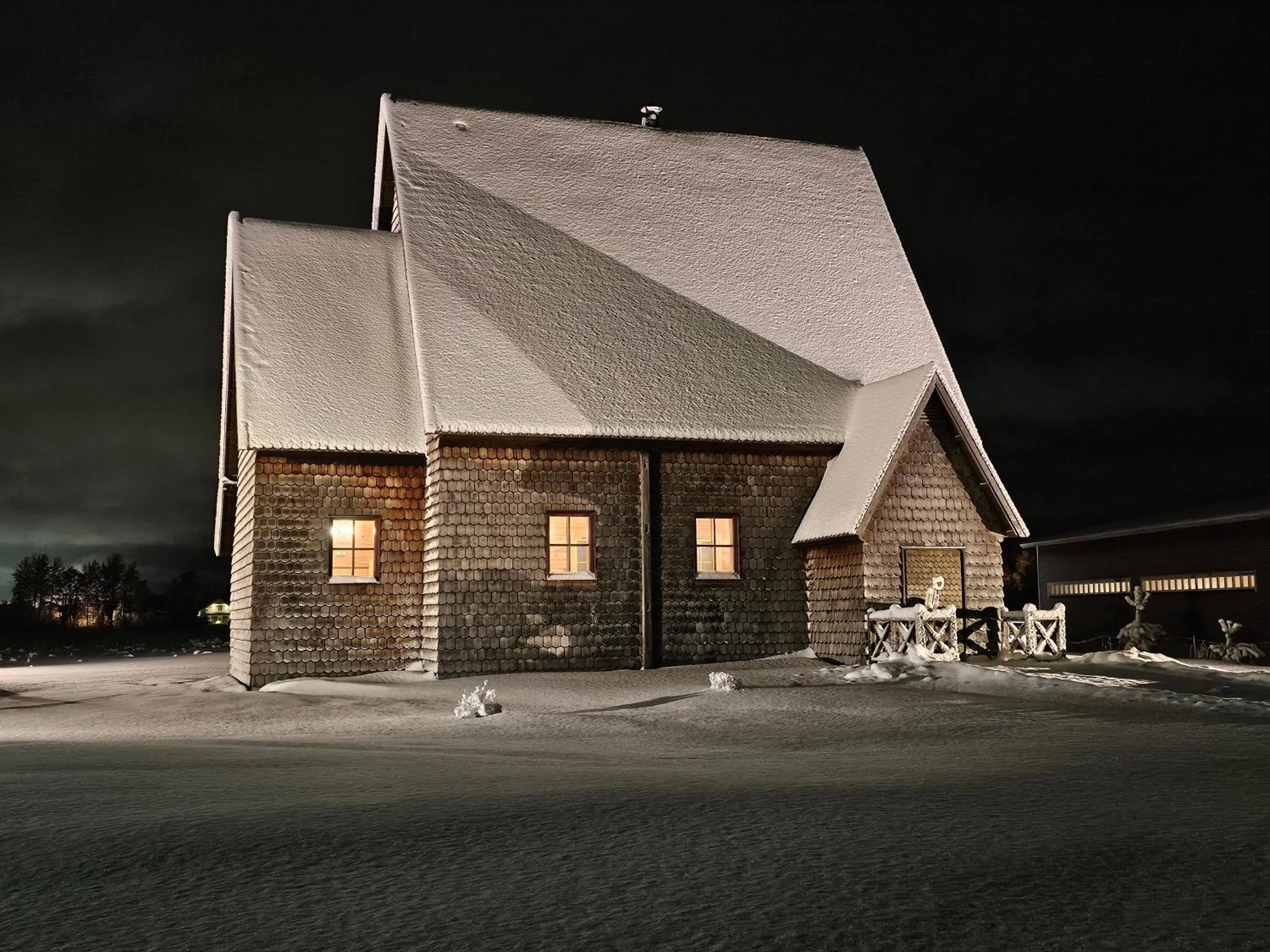 Inner courtyard view in Kylpylähotelli Pohjanranta