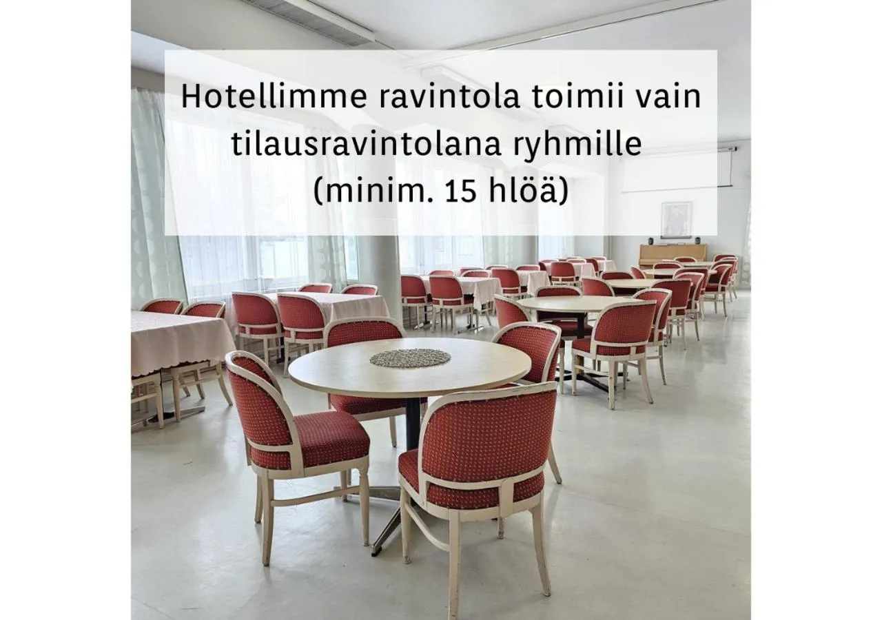 Restaurant/places to eat in Kylpylähotelli Pohjanranta
