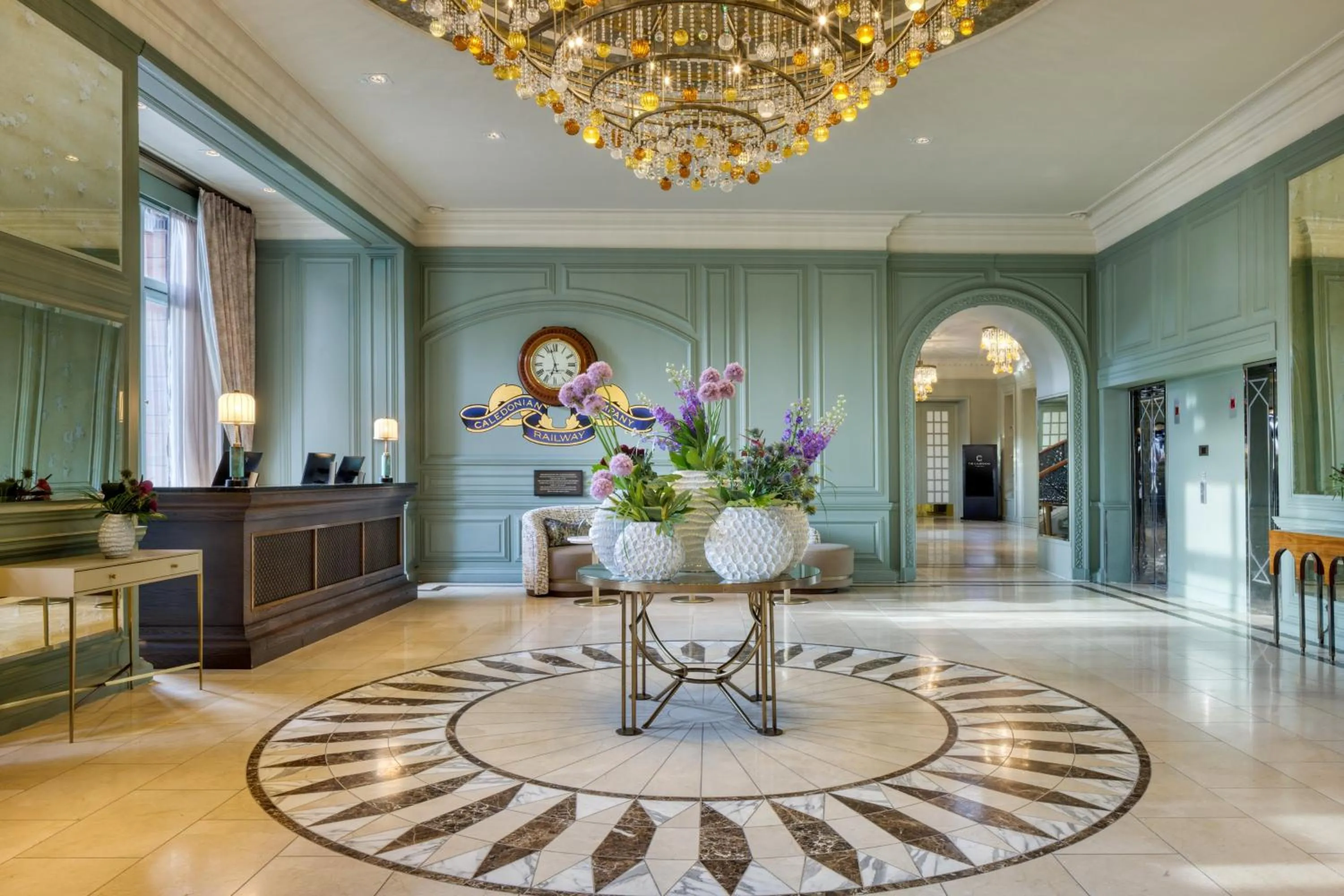 Lobby or reception in The Caledonian Edinburgh, Curio Collection by Hilton