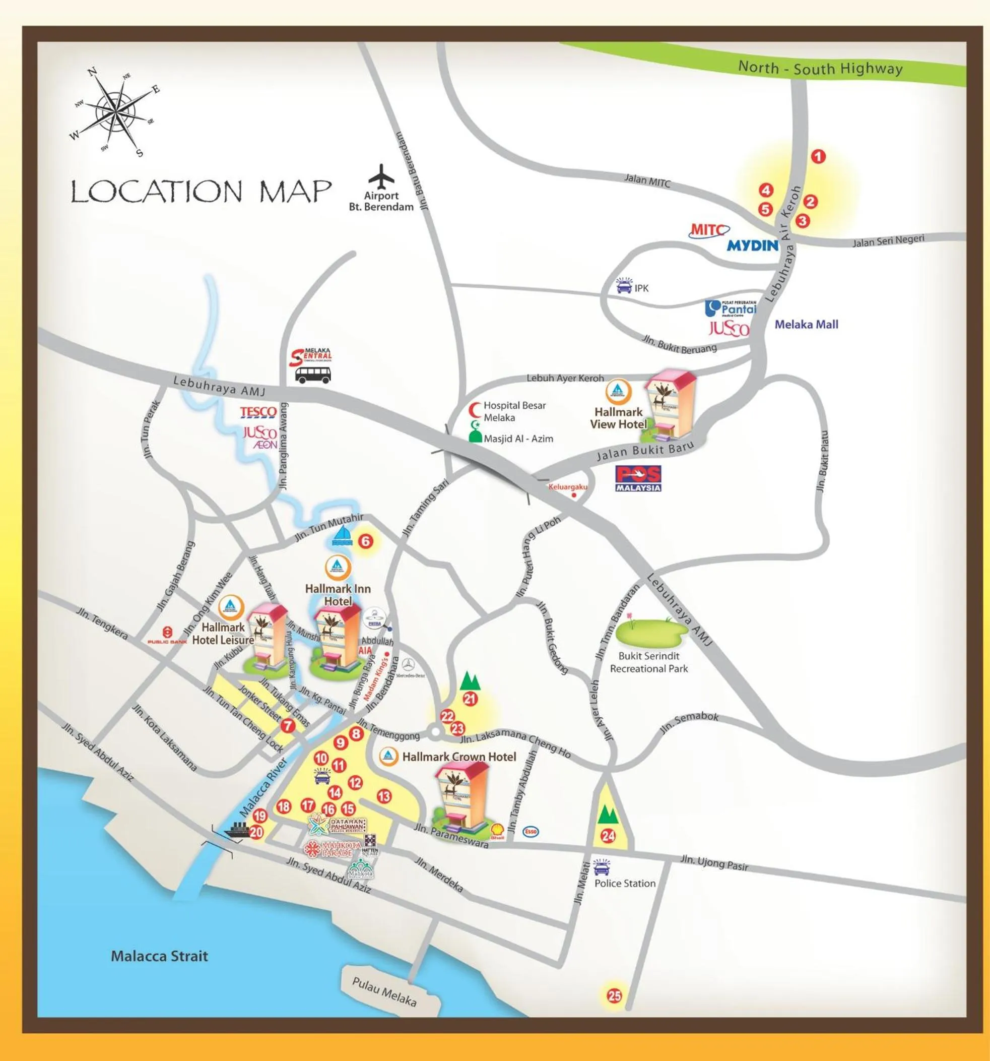 Decorative detail in Hallmark View Hotel