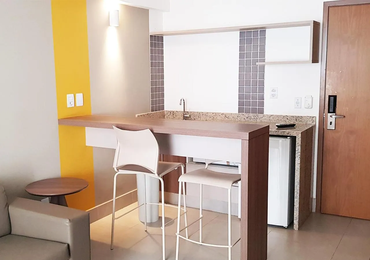 Kitchen or kitchenette in Enjoy Olimpia Park Resort