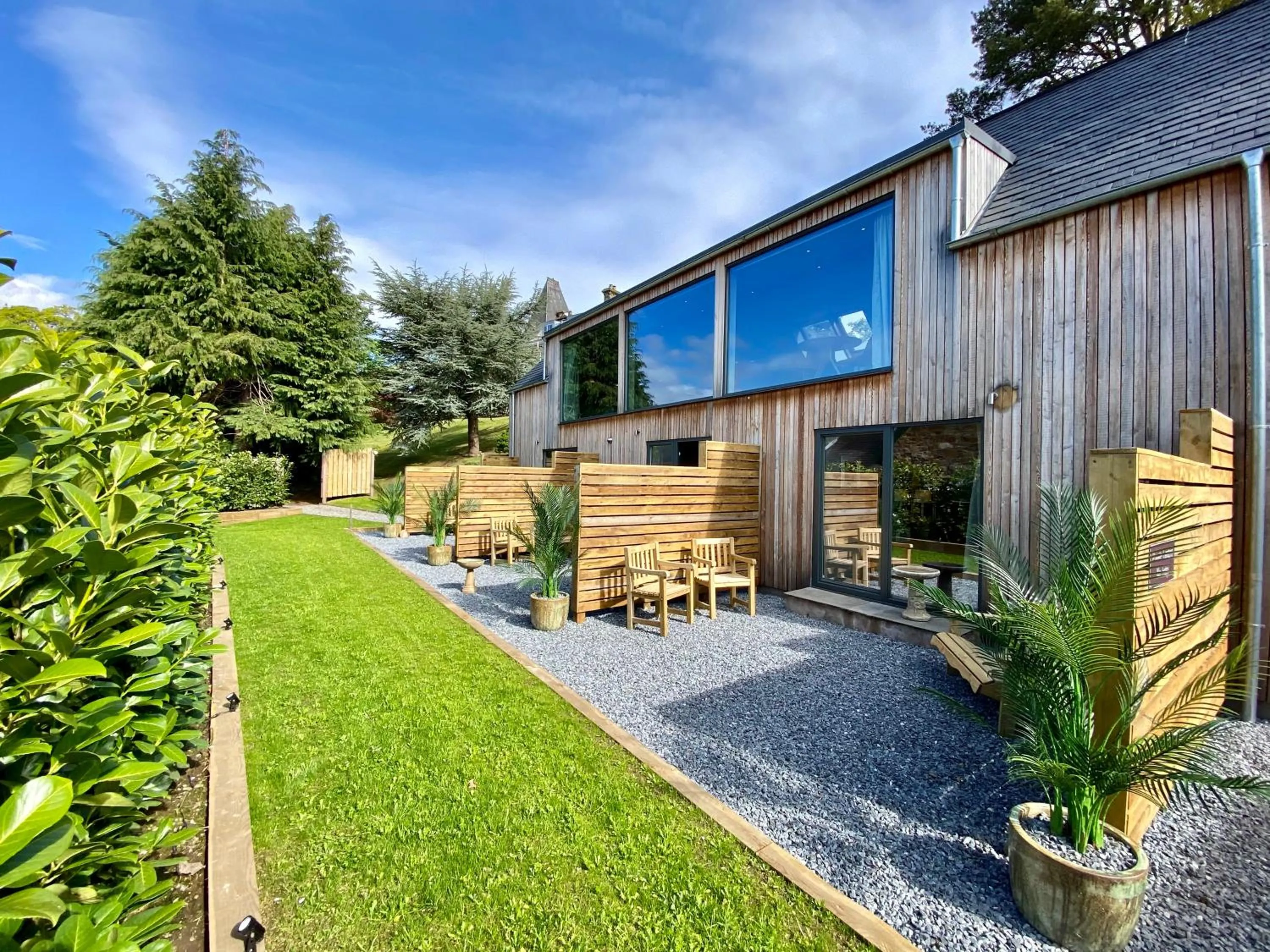 Garden in Knockendarroch Hotel