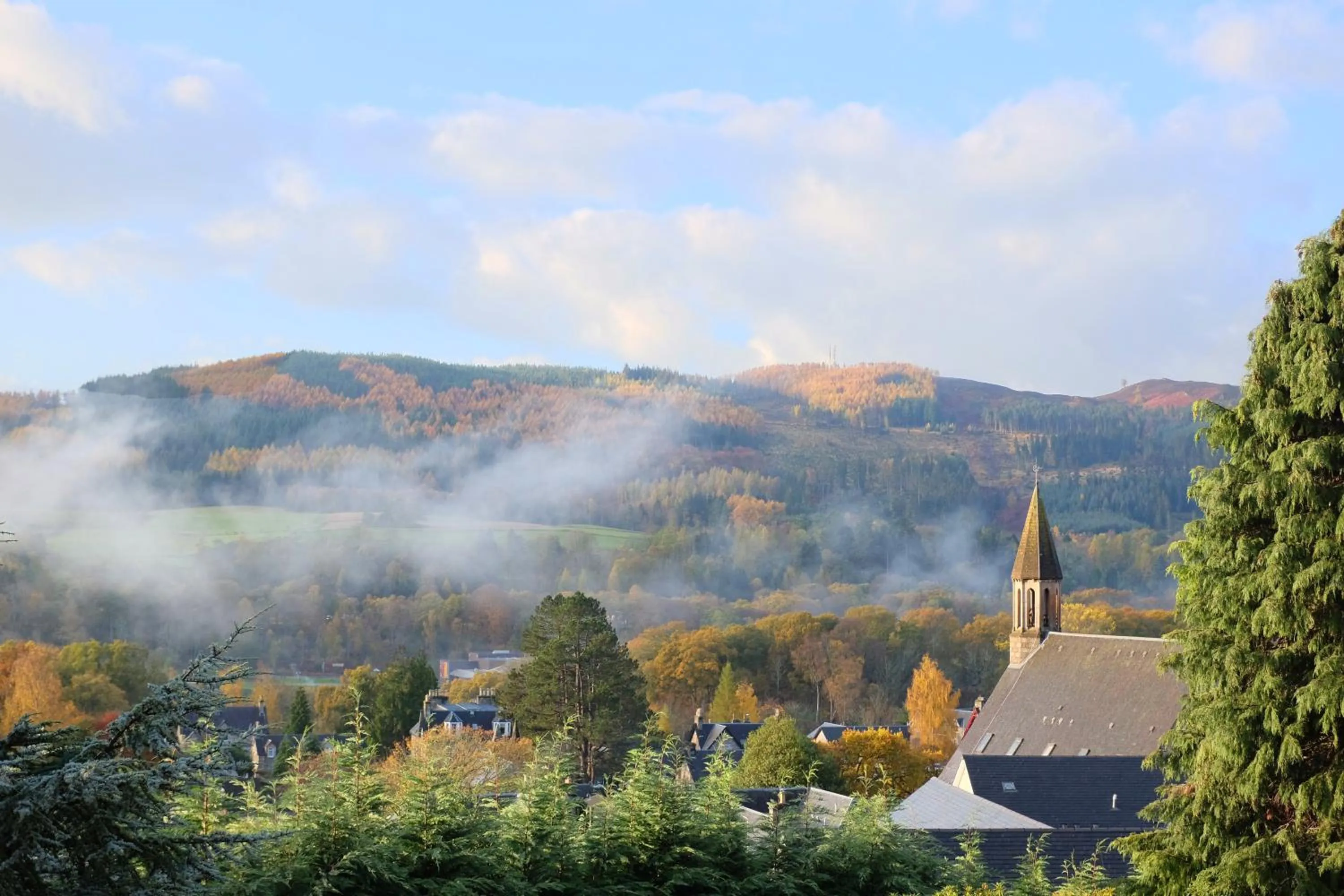 View (from property/room) in Knockendarroch Hotel
