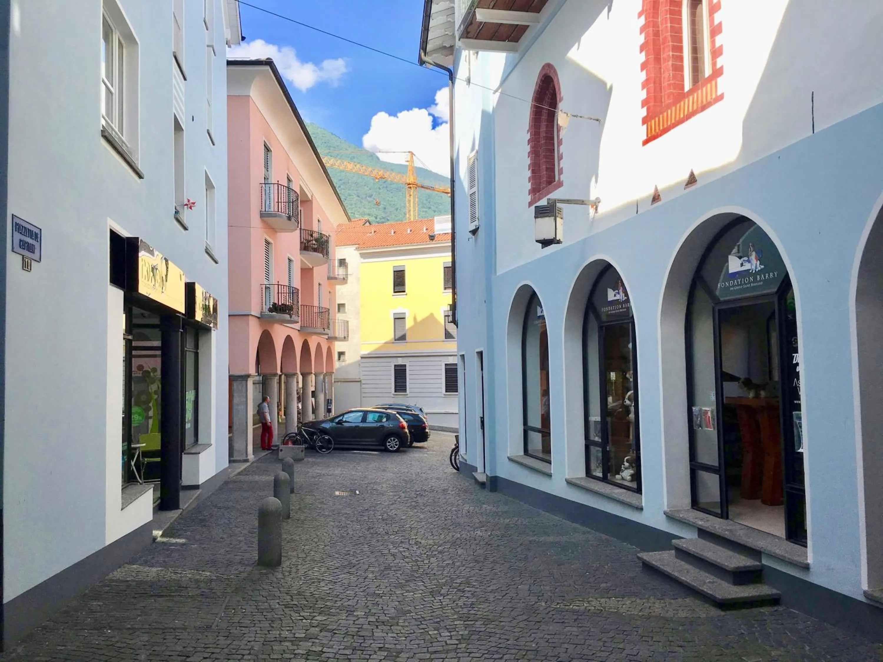 Facade/entrance in Great2Stay City Center Apartments Locarno