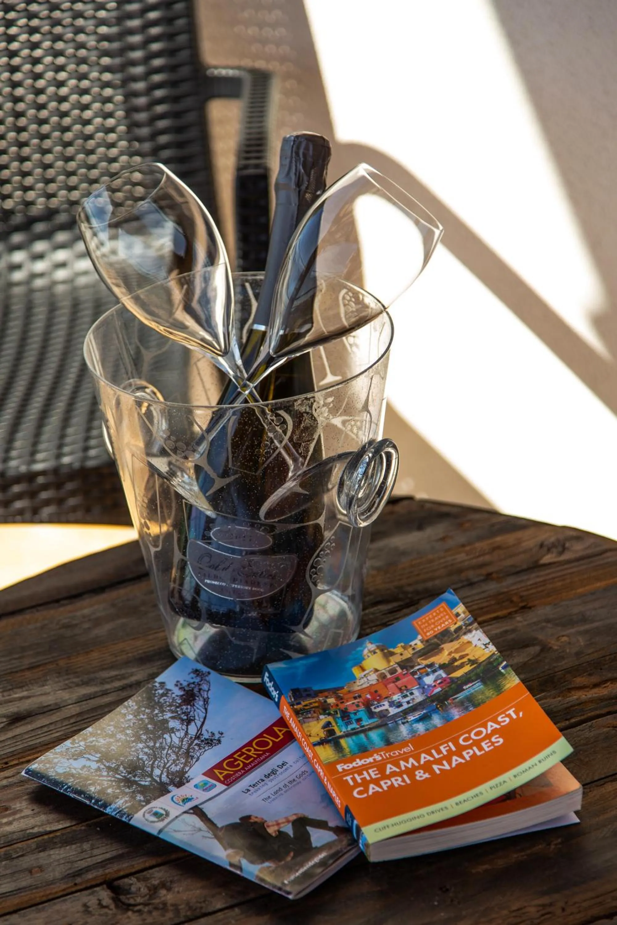 Drinks in Villa Italia