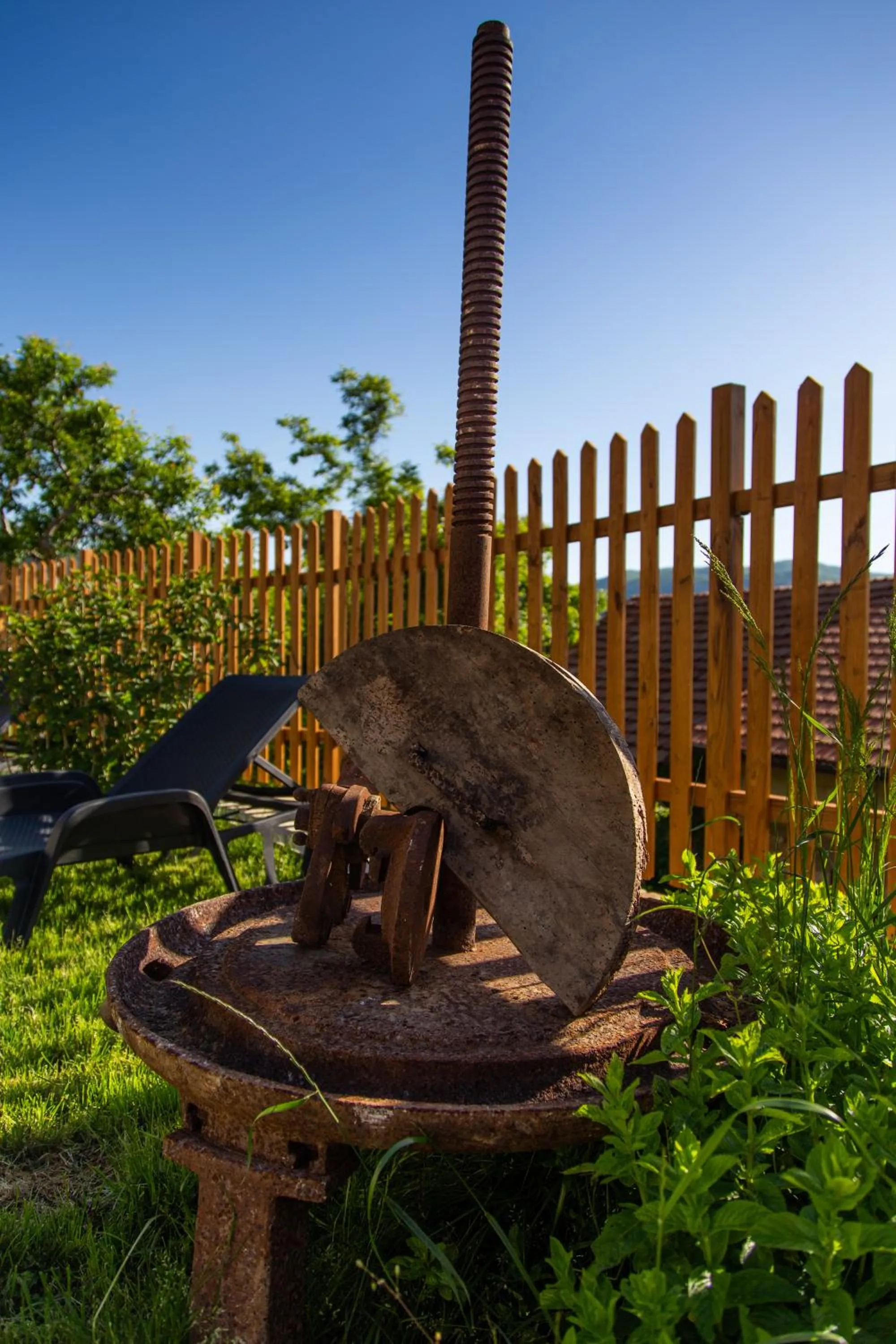Decorative detail in Villa Italia