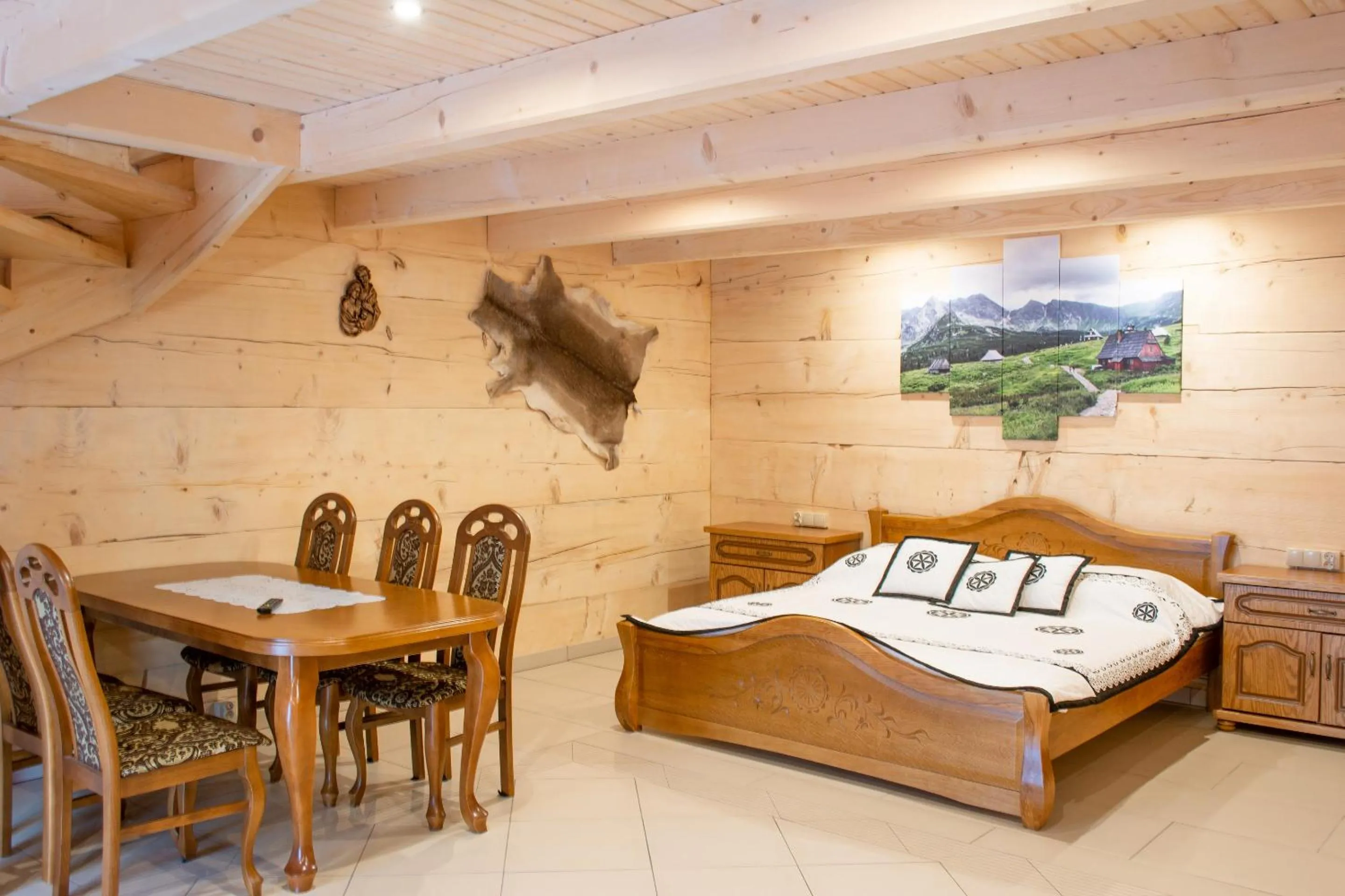 Photo of the whole room, Bed in Leśny Dwór