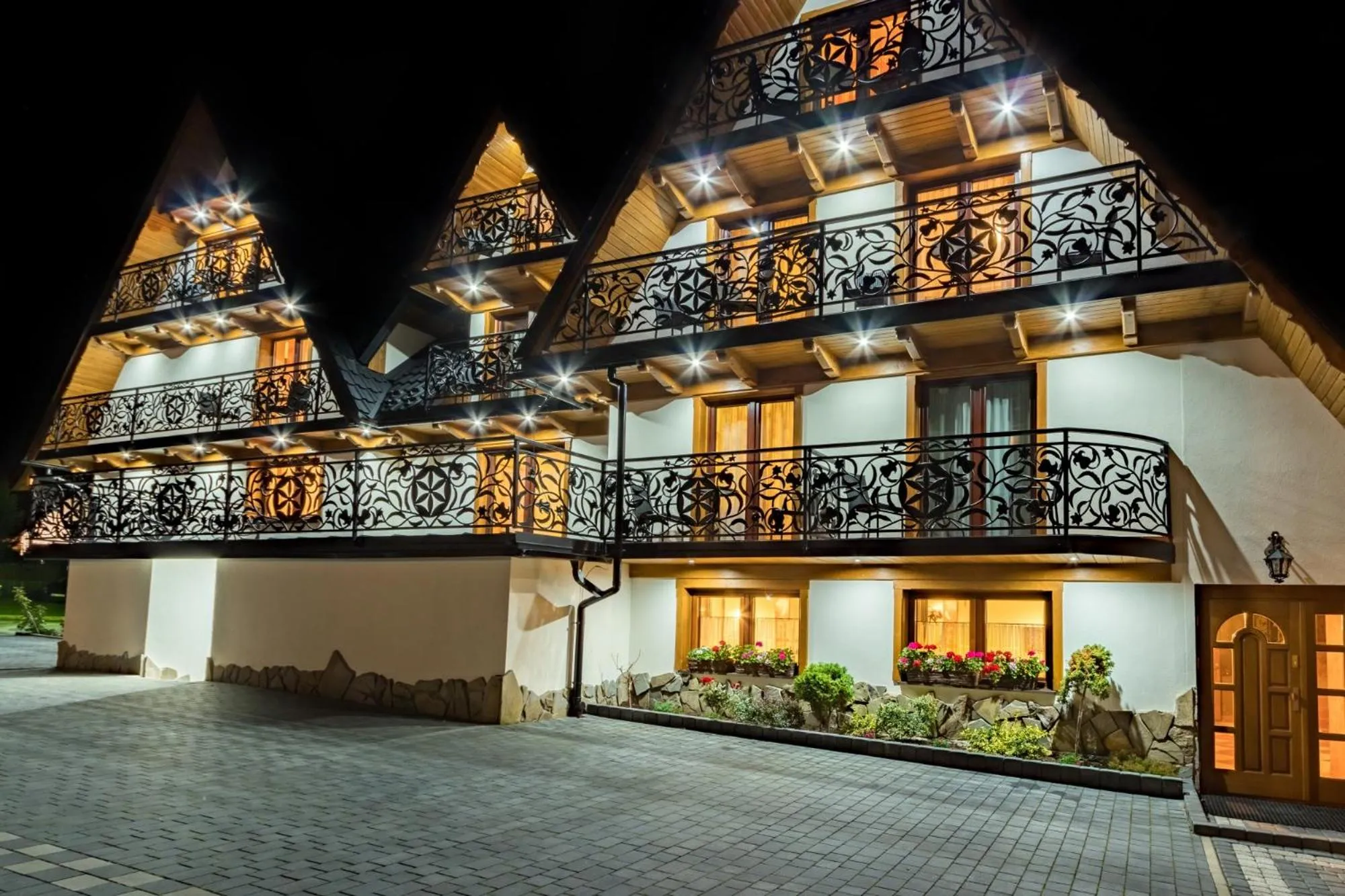 Property building in Leśny Dwór