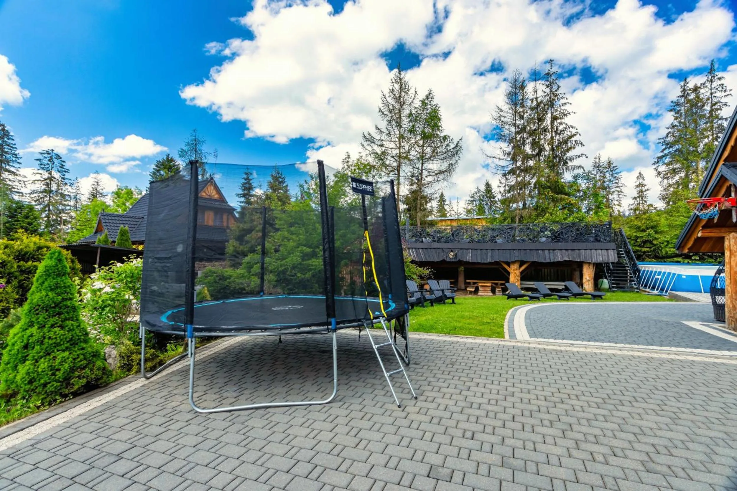 Garden in Leśny Dwór