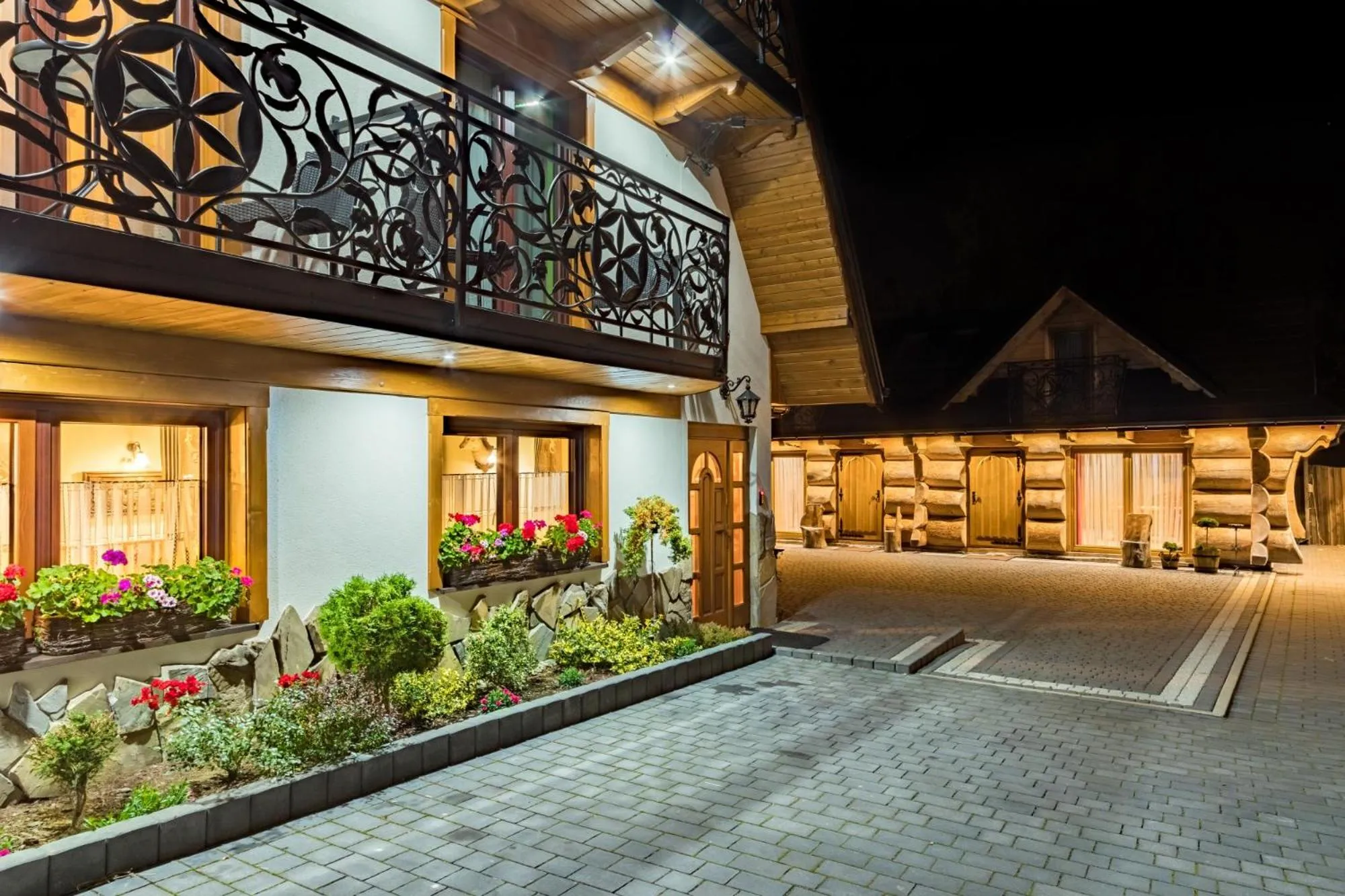 Garden in Leśny Dwór