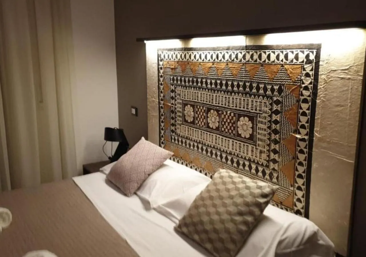 Bed in Hotel Bianca Vela