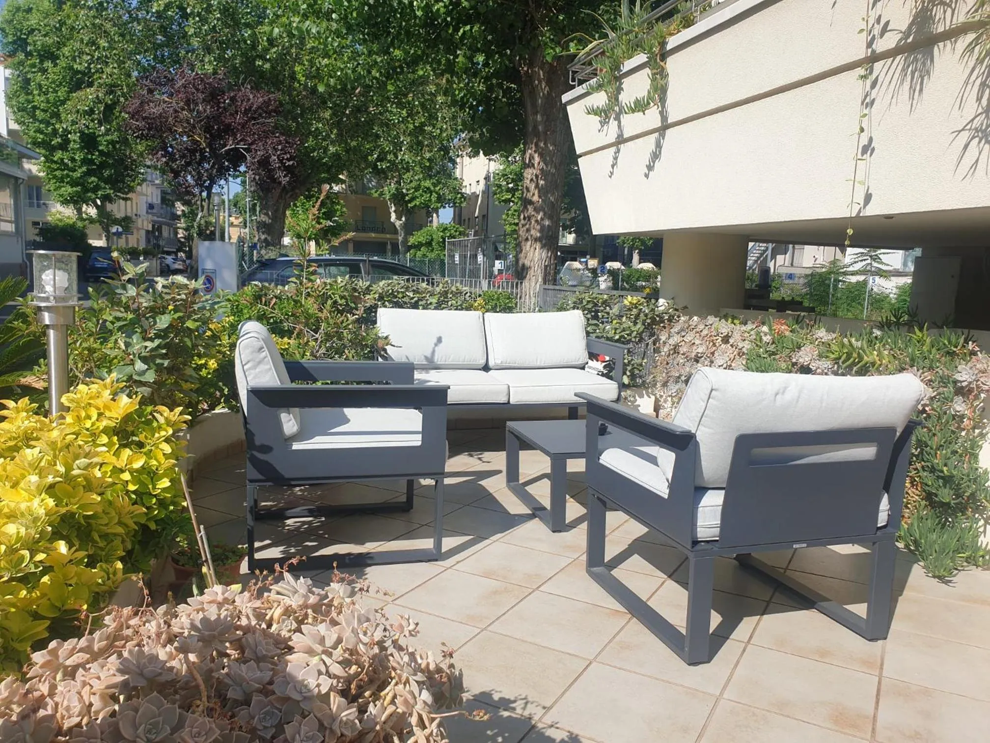 Garden in Hotel Bianca Vela