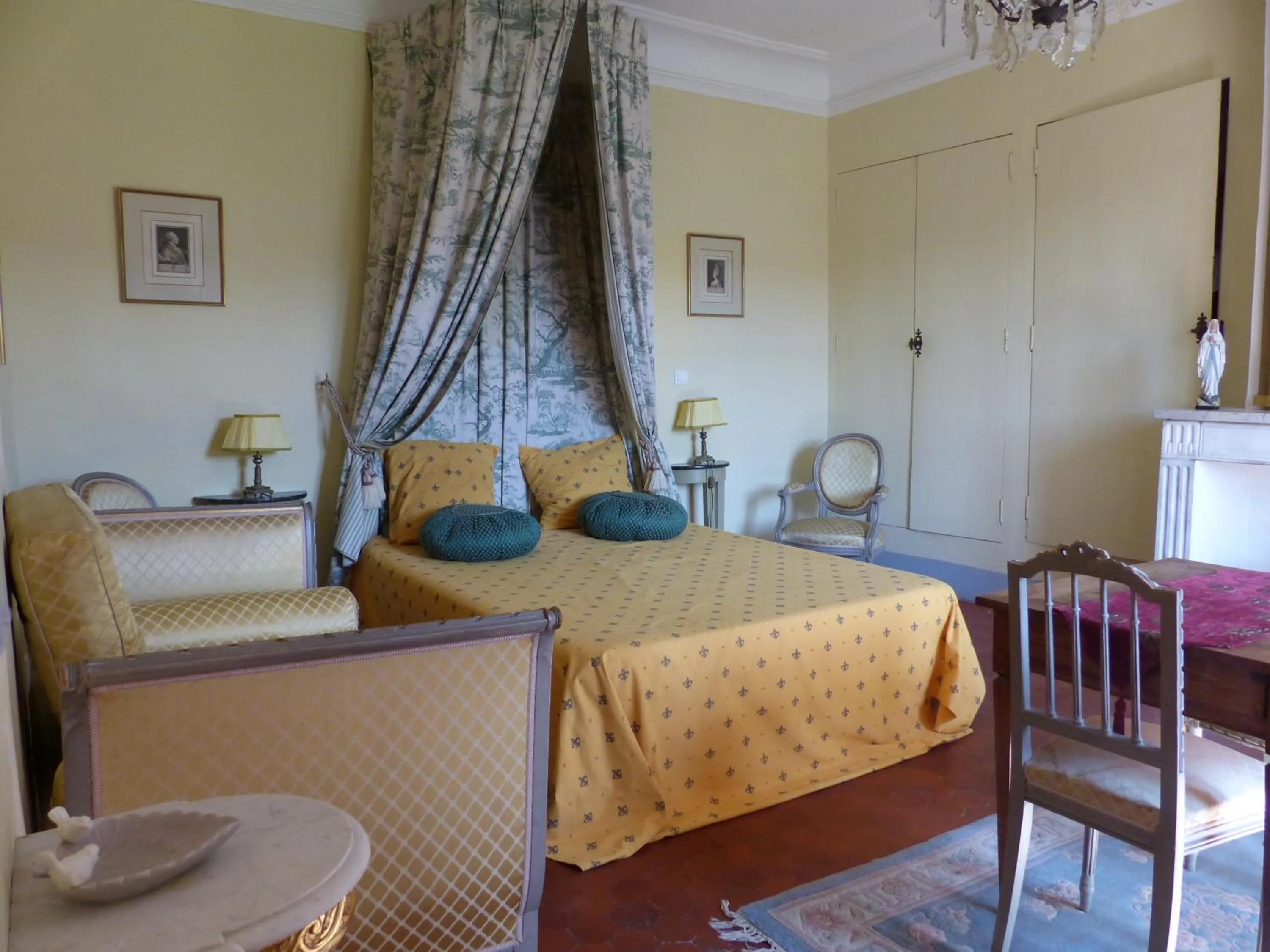 Bedroom in Château du Grand Jardin
