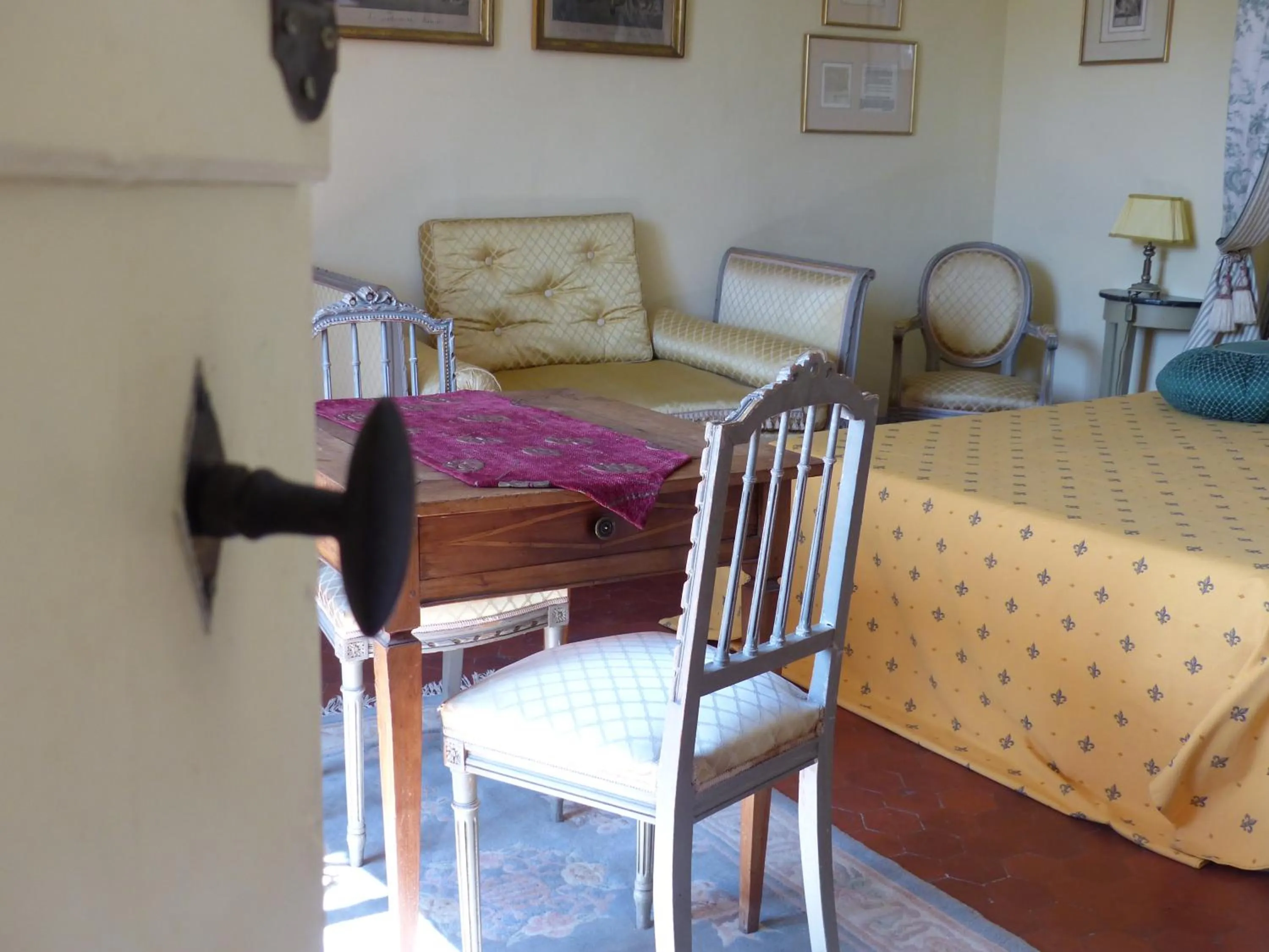 Bedroom in Château du Grand Jardin