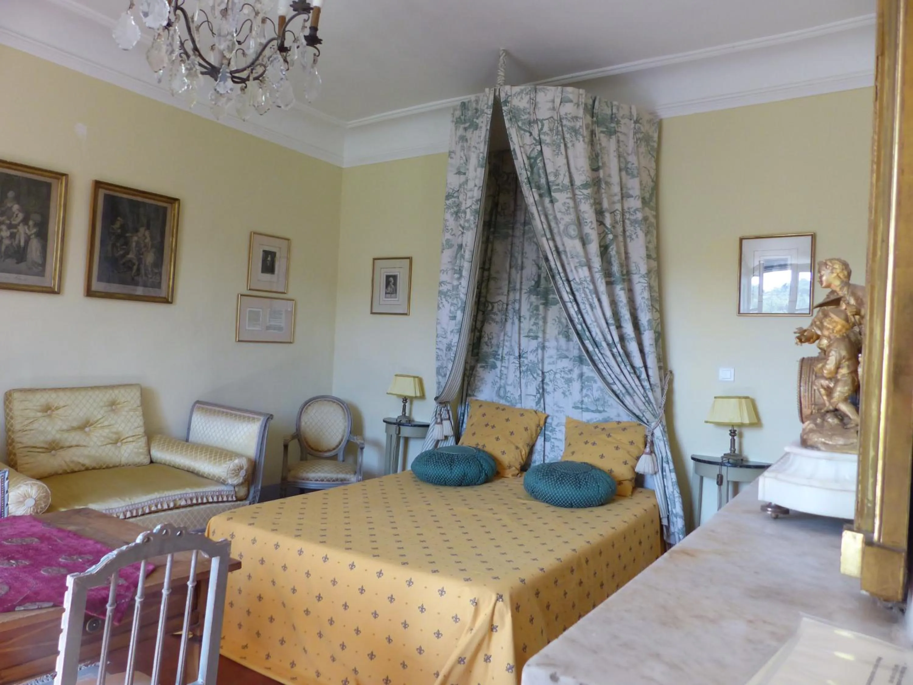 Bedroom in Château du Grand Jardin