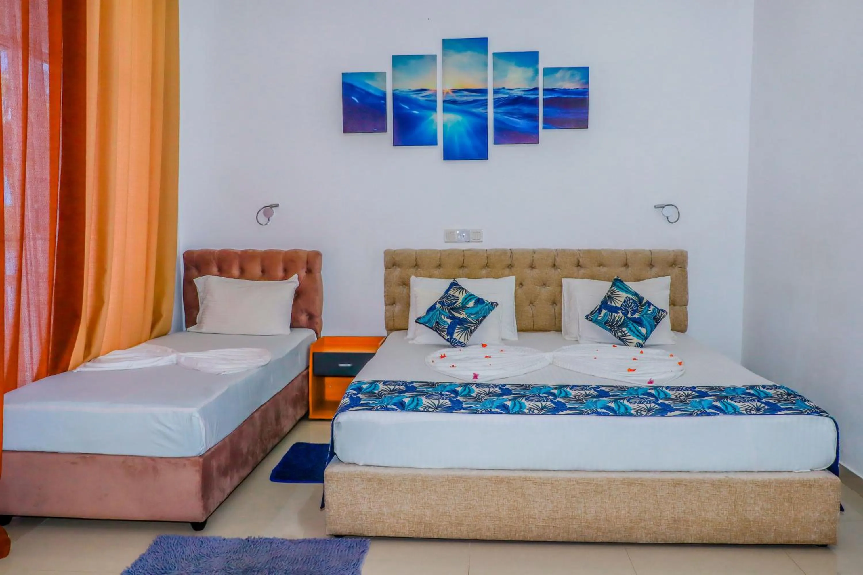 Bedroom, Bed in Amber House Lanka