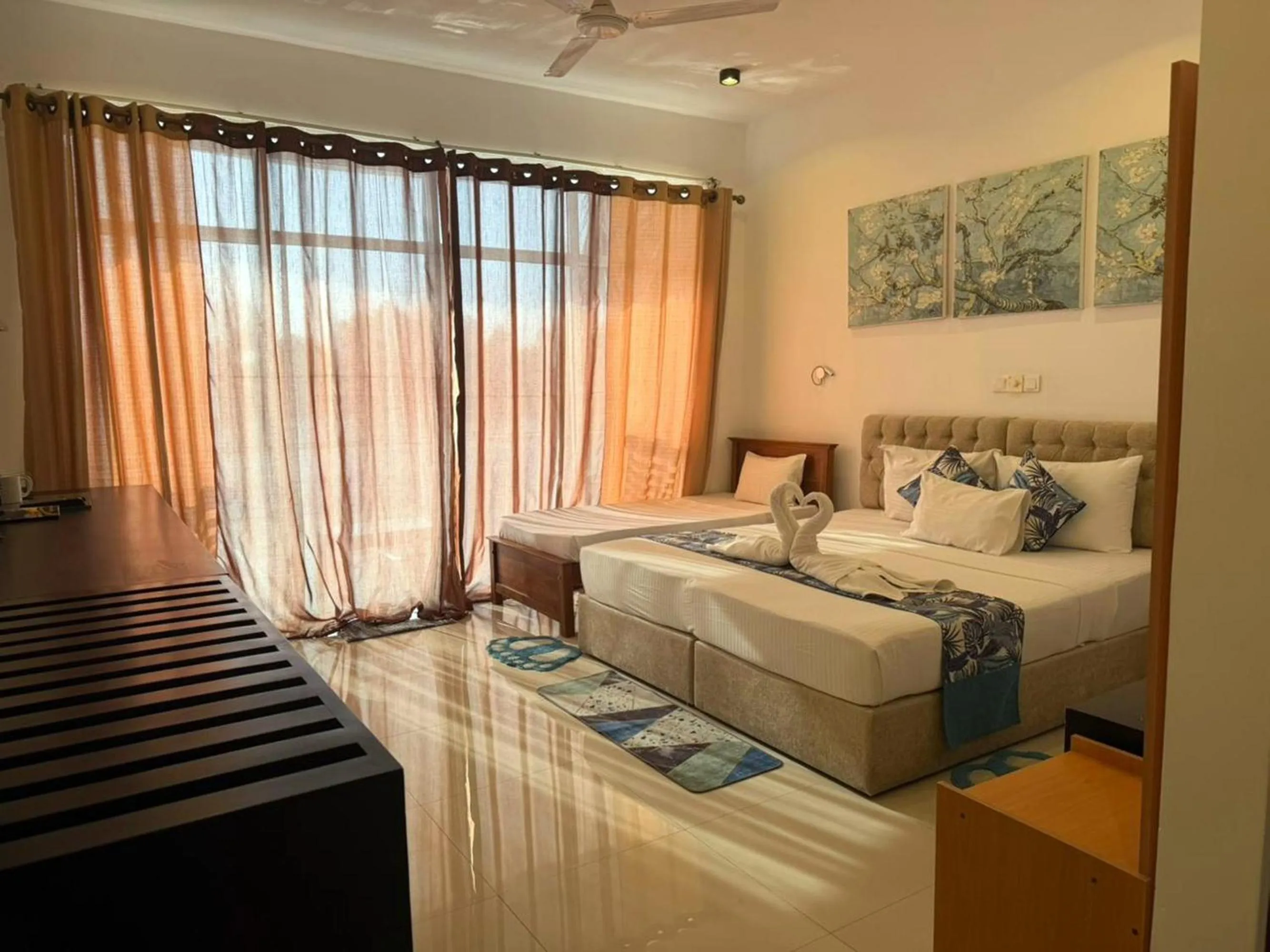 Bedroom, Bed in Amber House Lanka