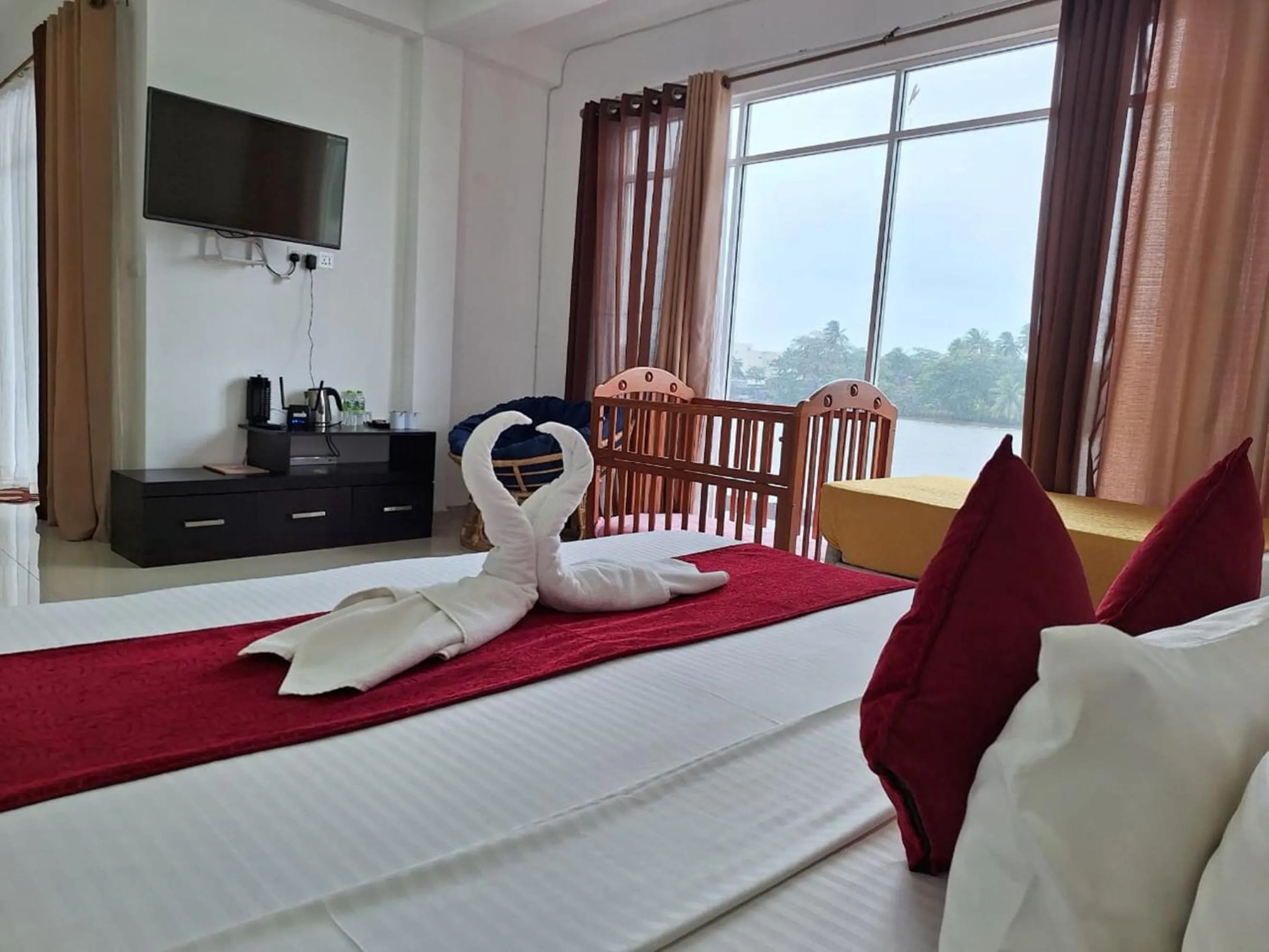 Bedroom, Bed in Amber House Lanka