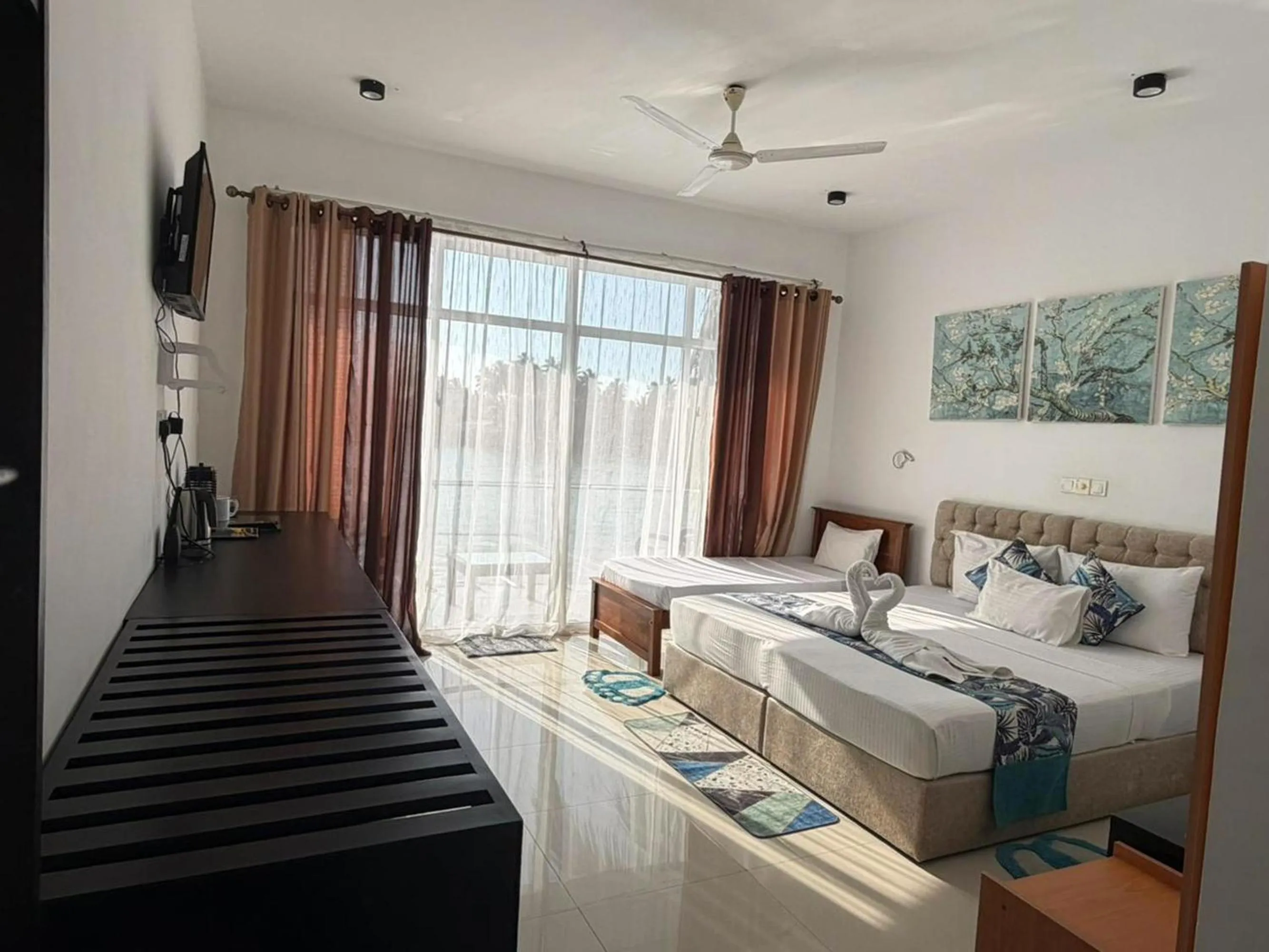 Bedroom, Bed in Amber House Lanka