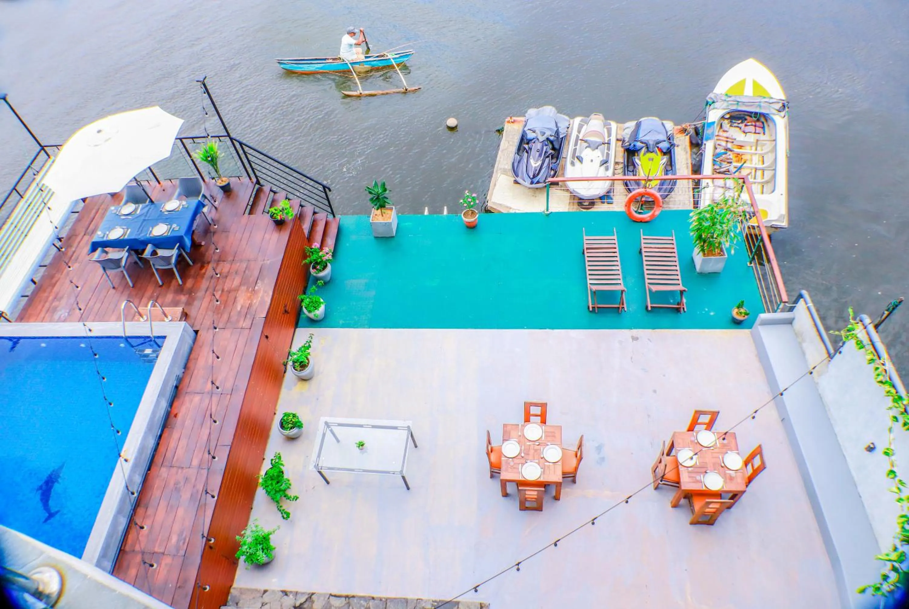 View (from property/room) in Amber House Lanka