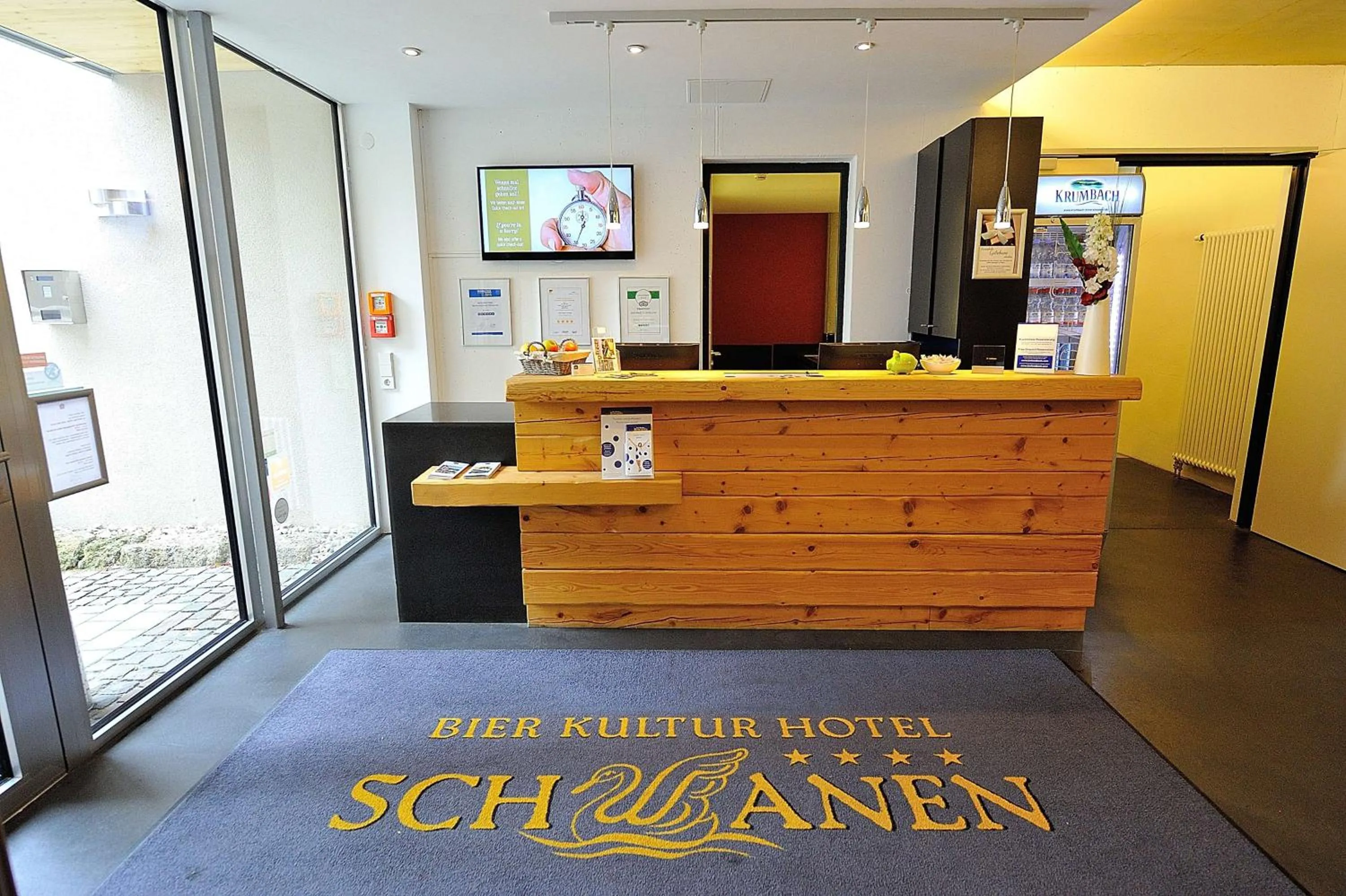 Lobby or reception in Best Western Plus BierKulturHotel Schwanen