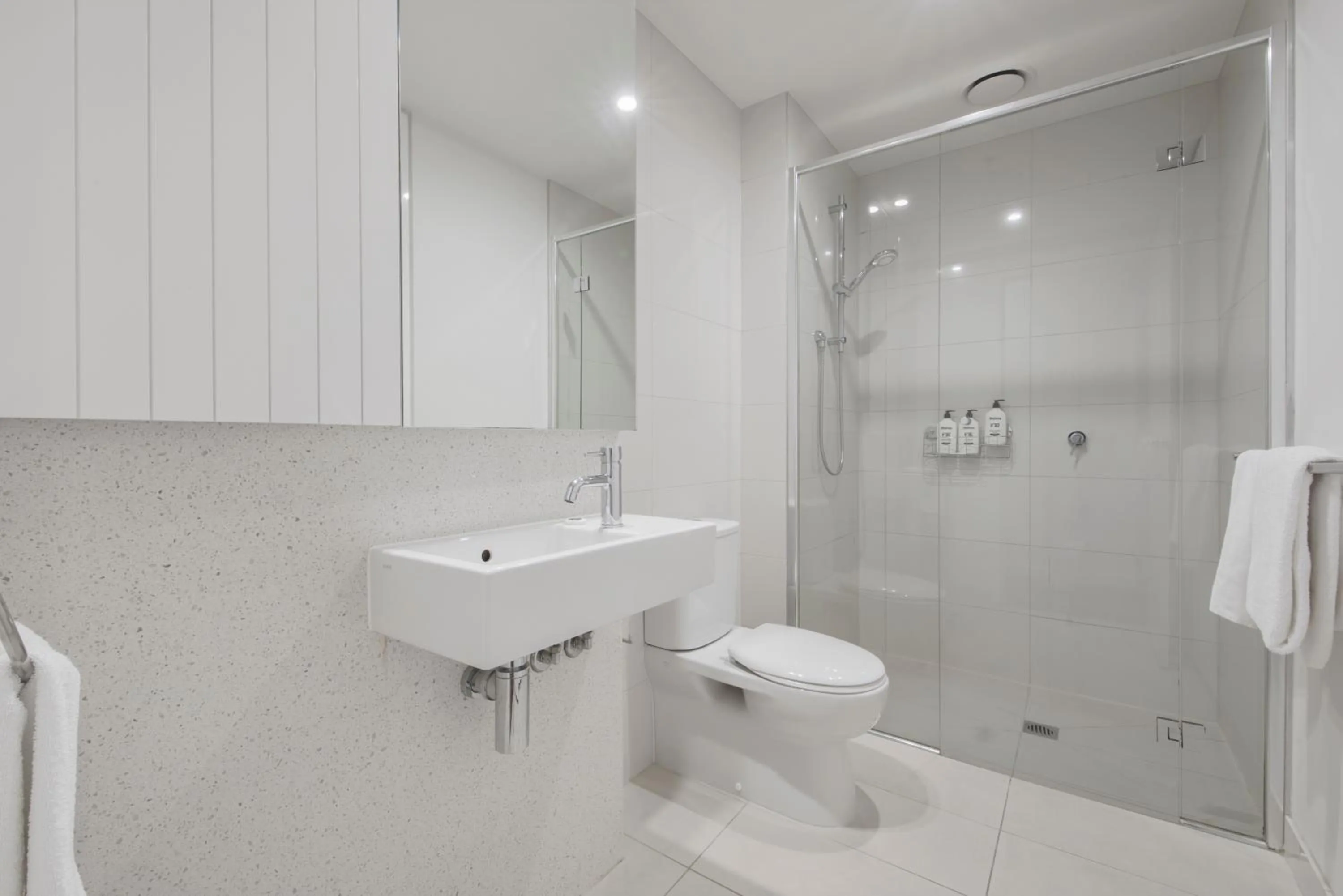 Bathroom in The Sebel Residences Melbourne Docklands Serviced Apartments