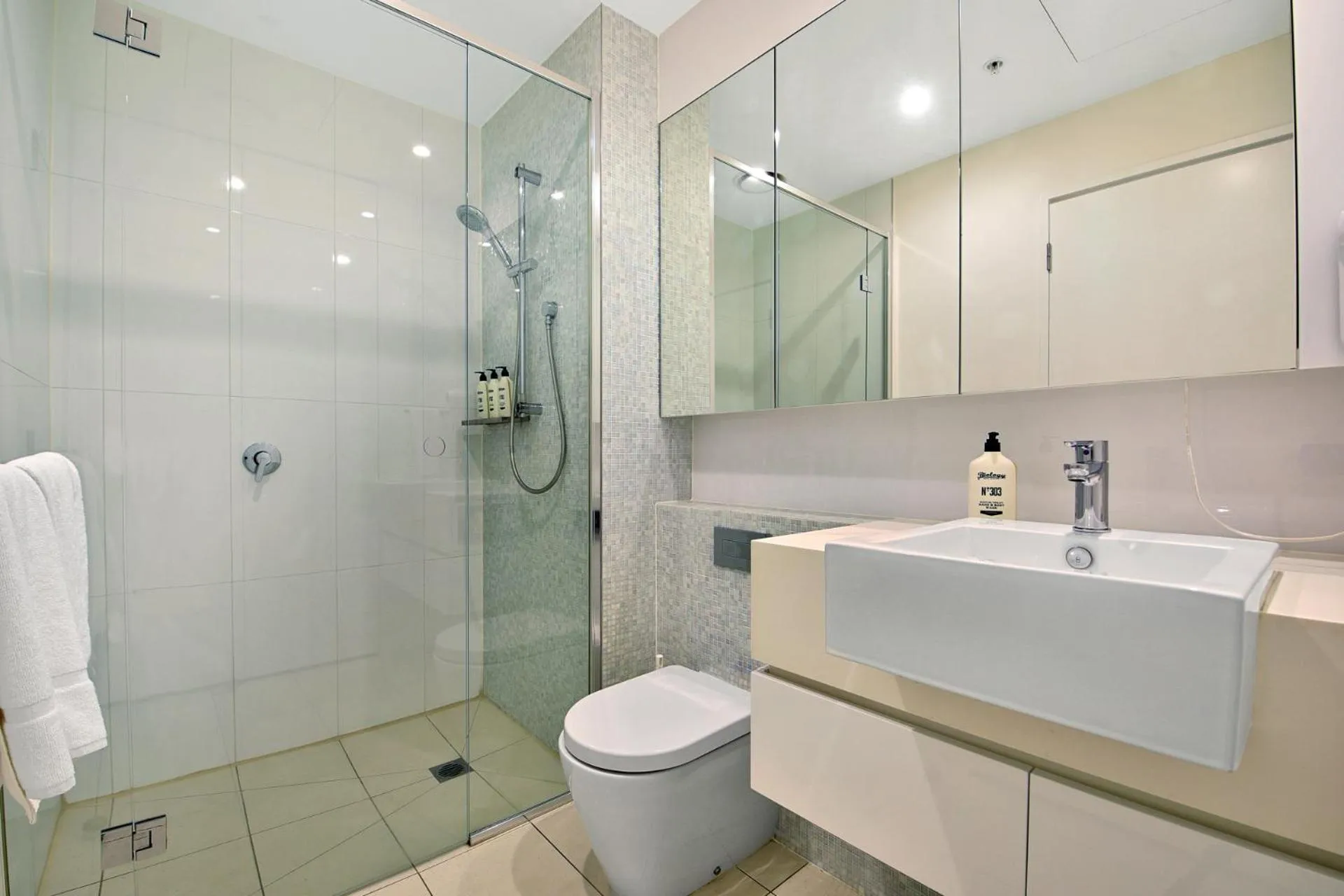 Bathroom in The Sebel Residences Melbourne Docklands Serviced Apartments