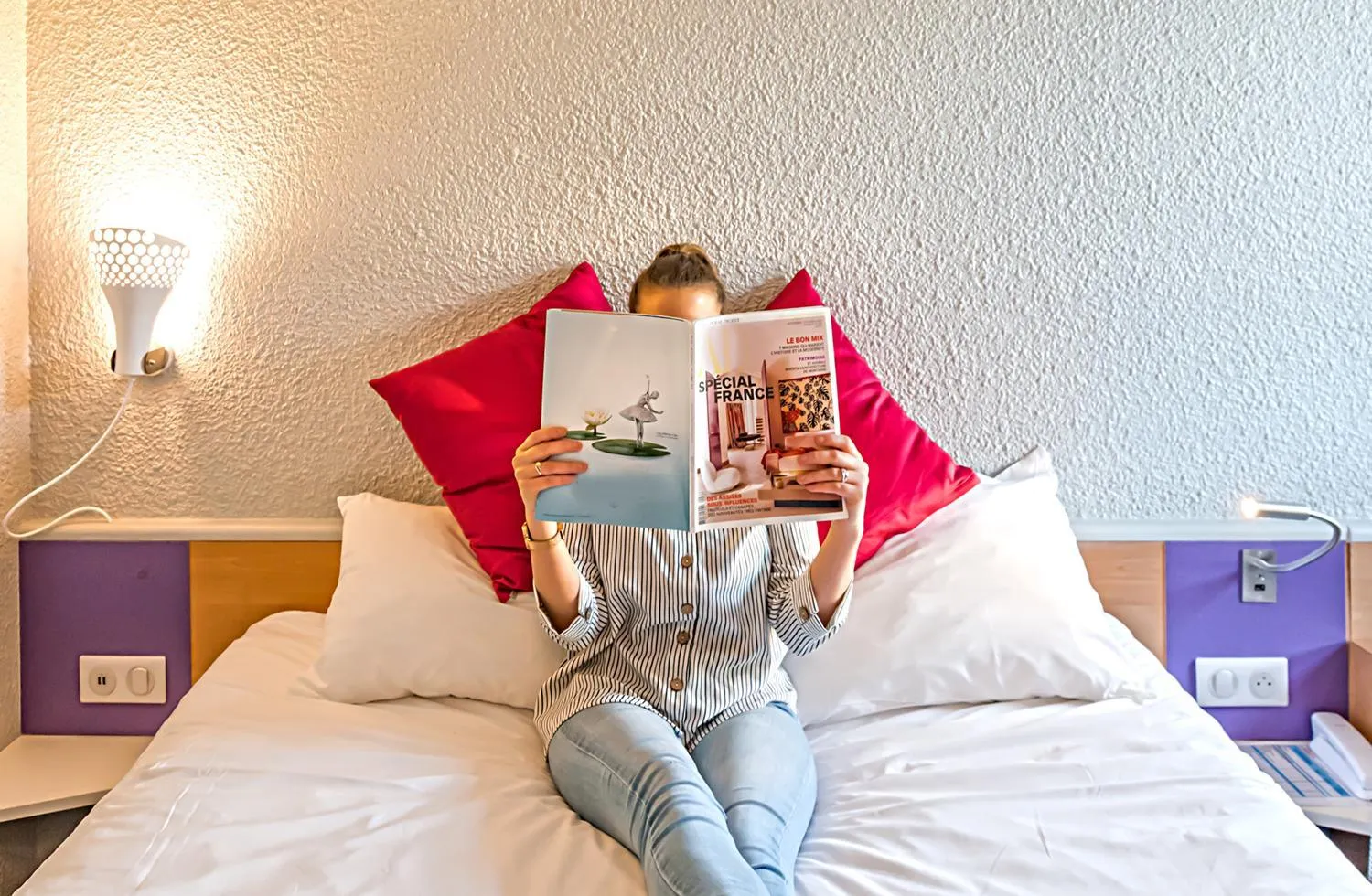 Bed in ibis Strasbourg Sud La Vigie