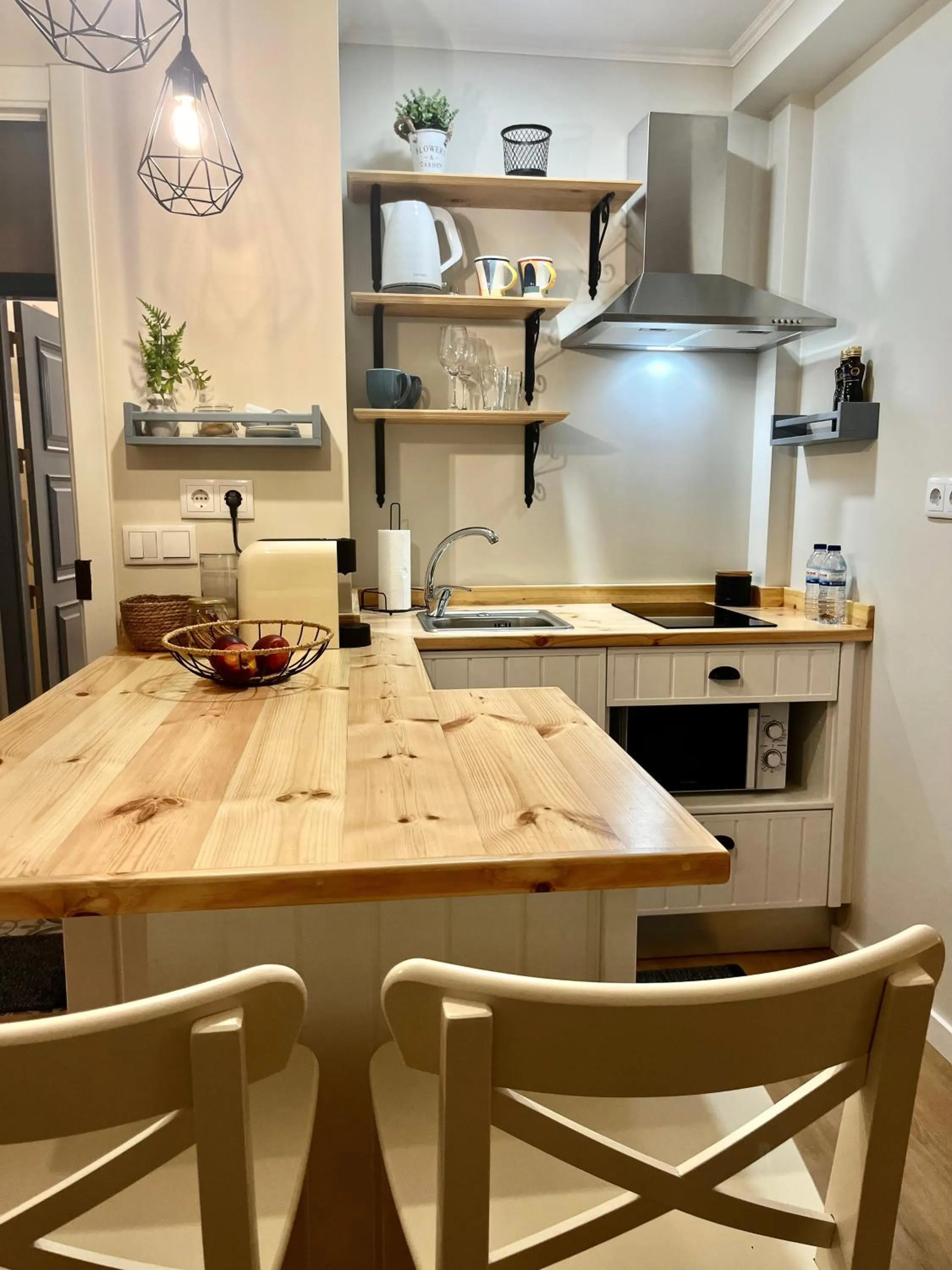 Kitchen or kitchenette in Cafofos da Zeta