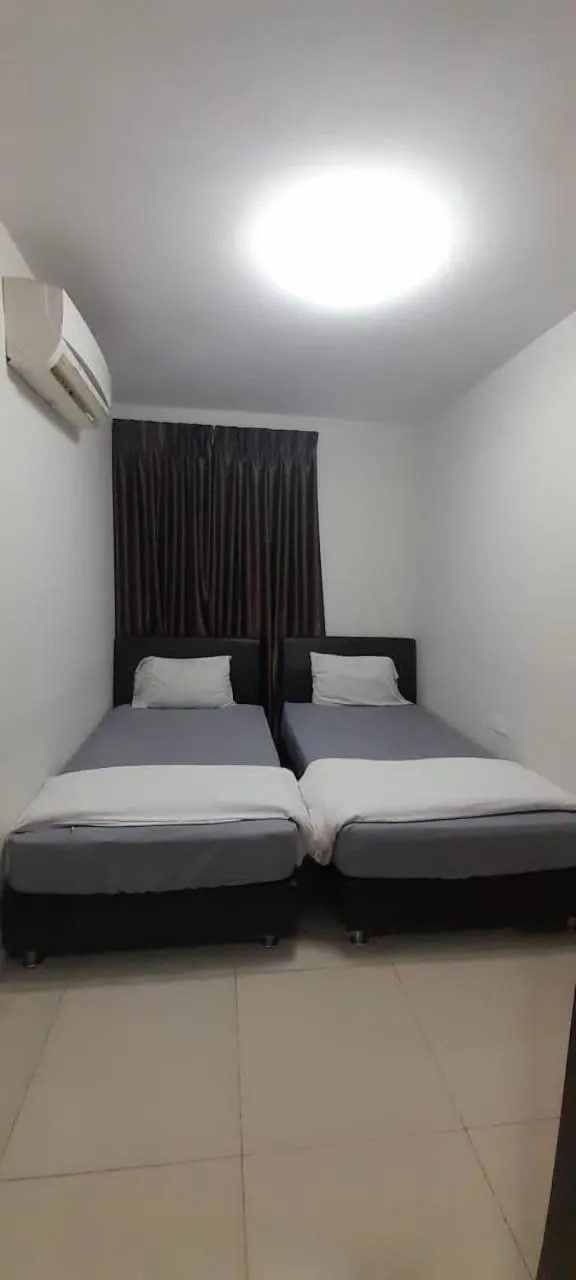 Bed in K. Riverfront apartment