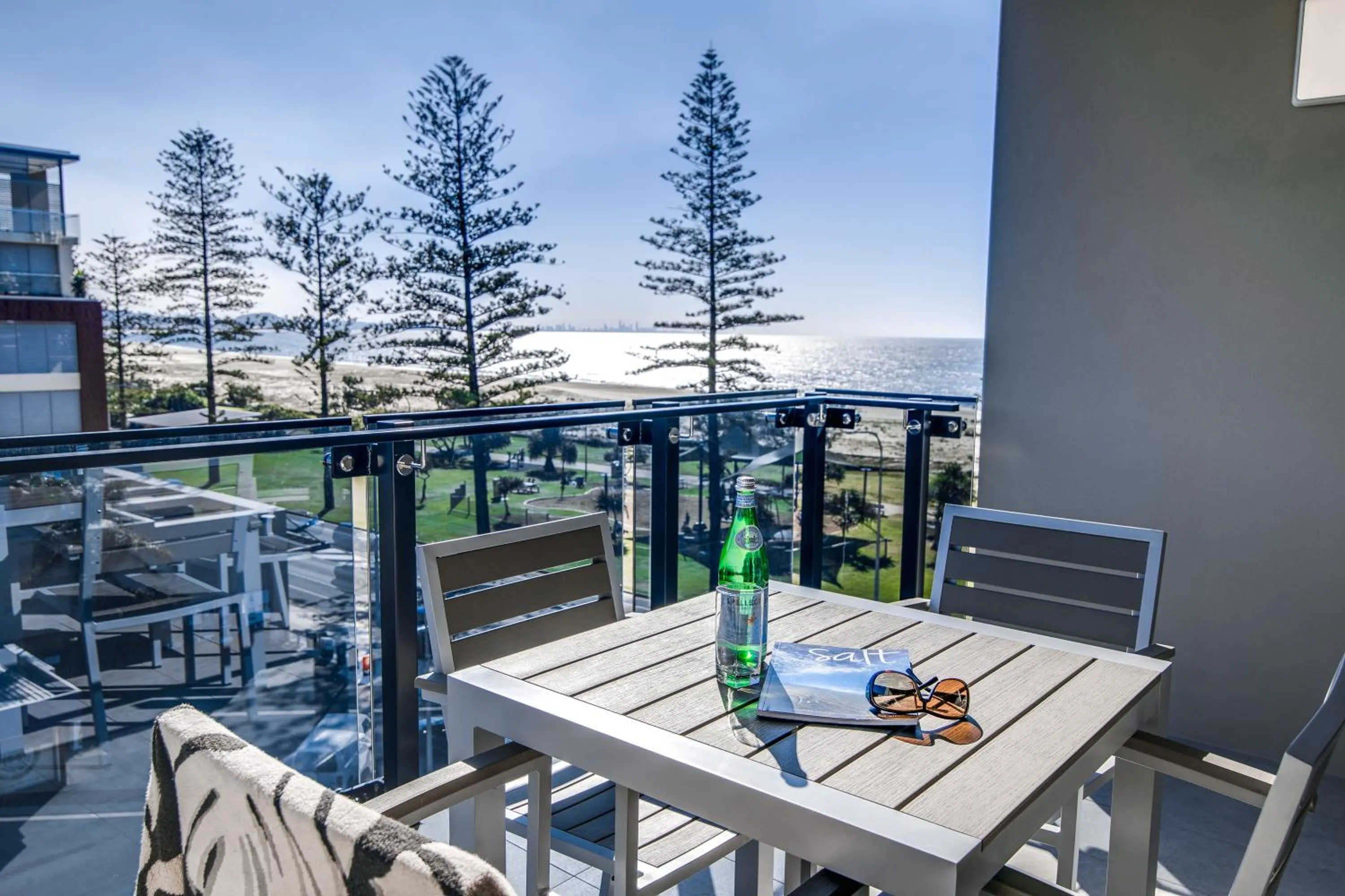 Balcony/Terrace in Iconic Kirra Beach Resort