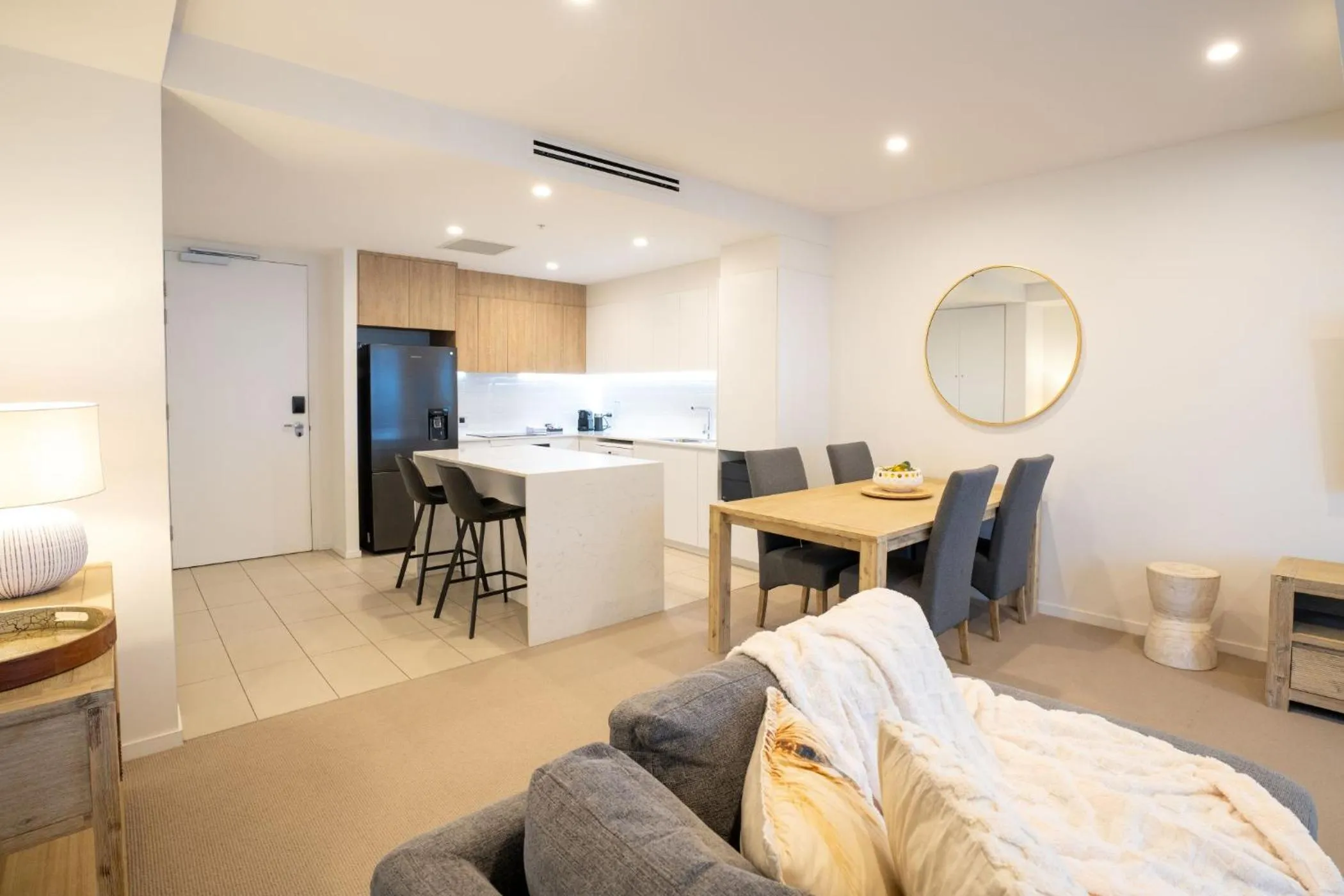 Dining area in Iconic Kirra Beach Resort