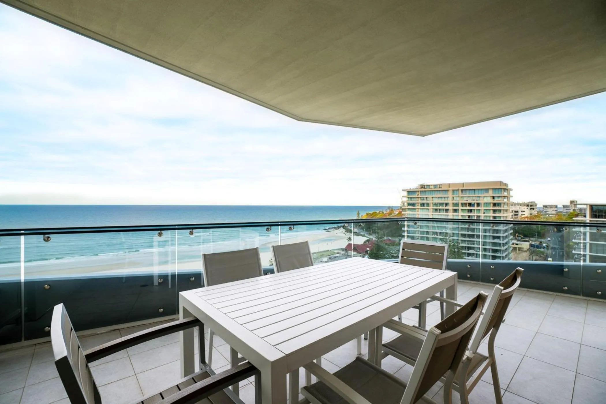 Balcony/Terrace in Iconic Kirra Beach Resort