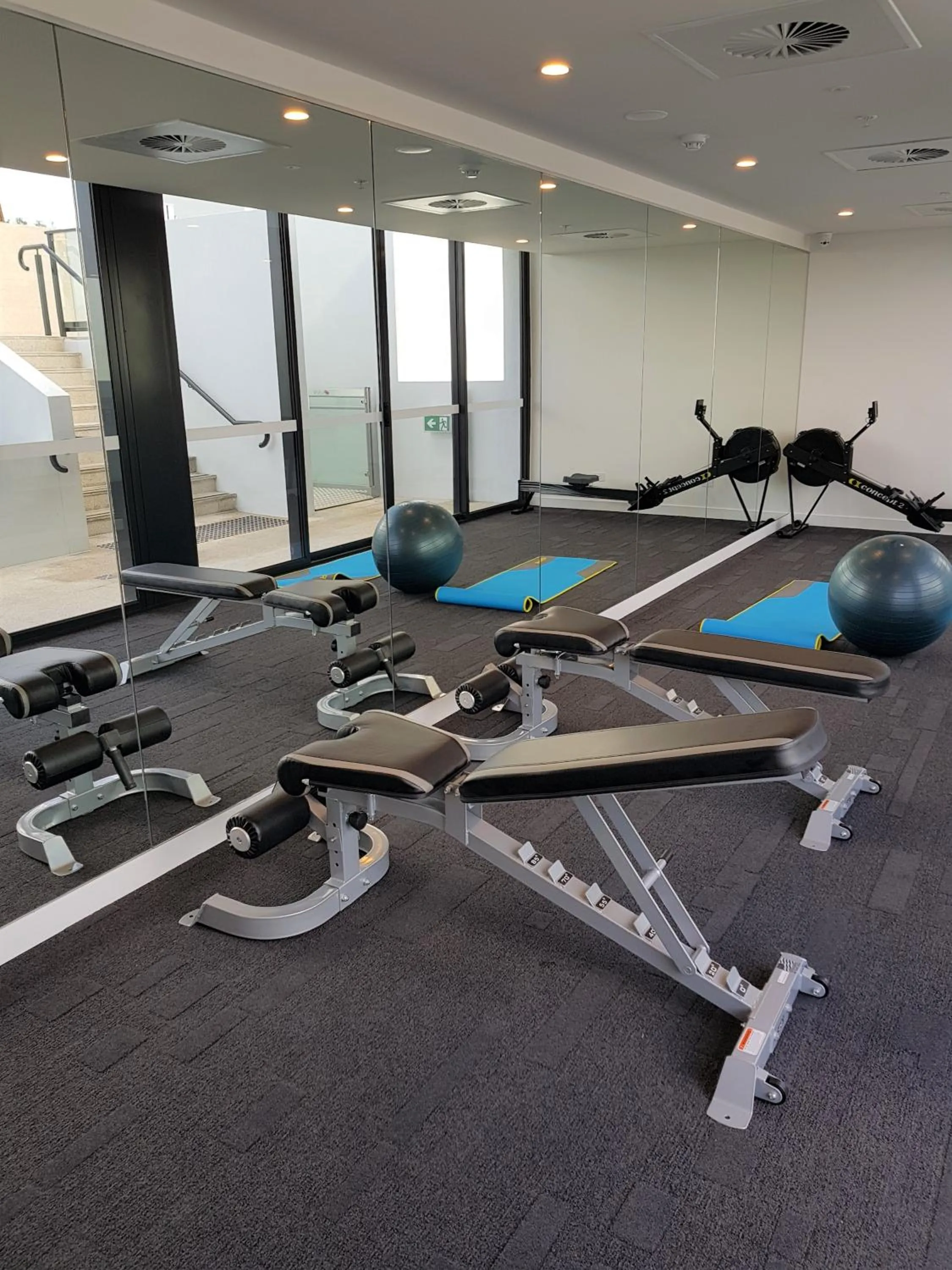 Fitness centre/facilities in Iconic Kirra Beach Resort