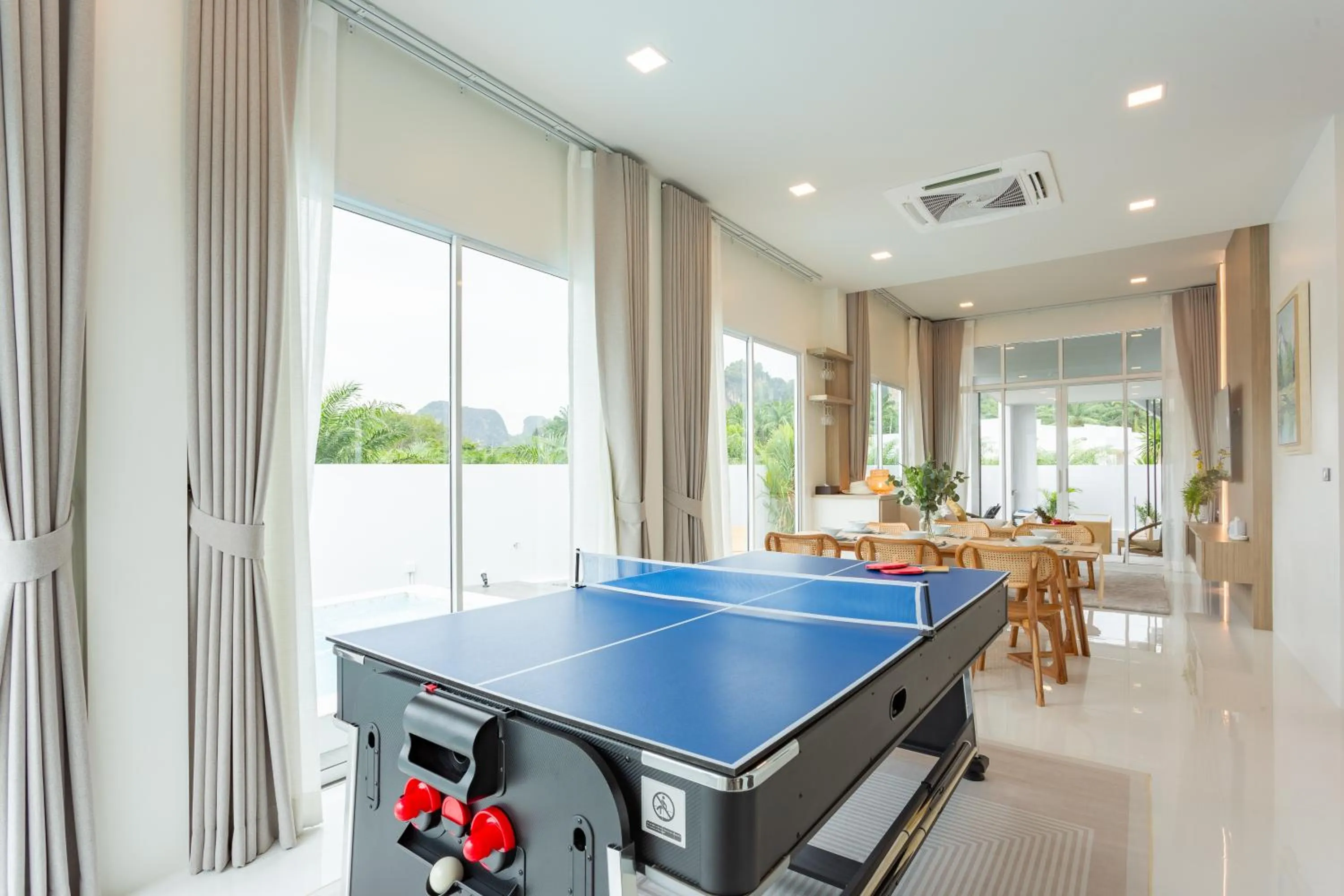 Table tennis in The Haven Krabi