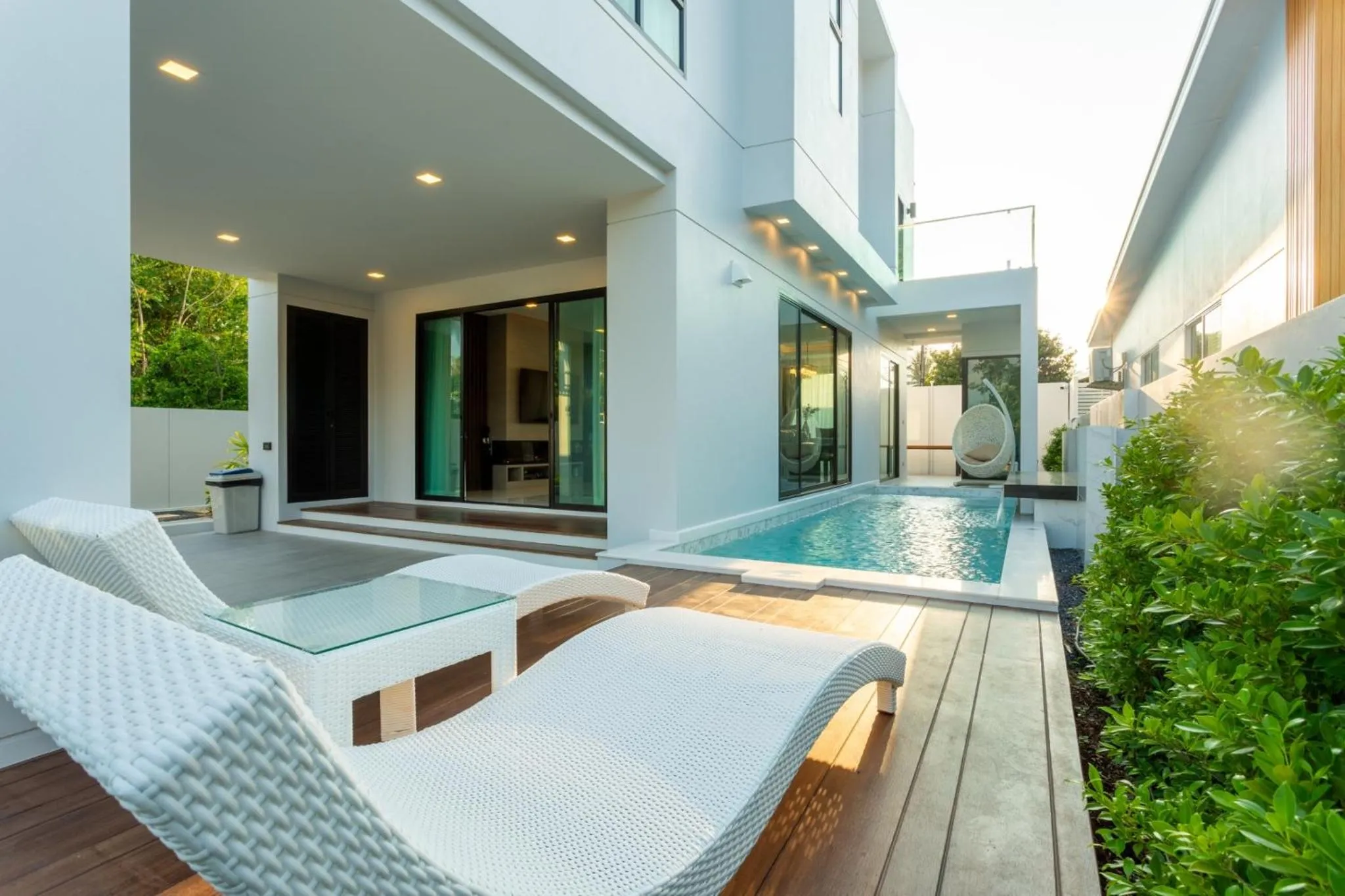 Swimming pool in The Haven Krabi