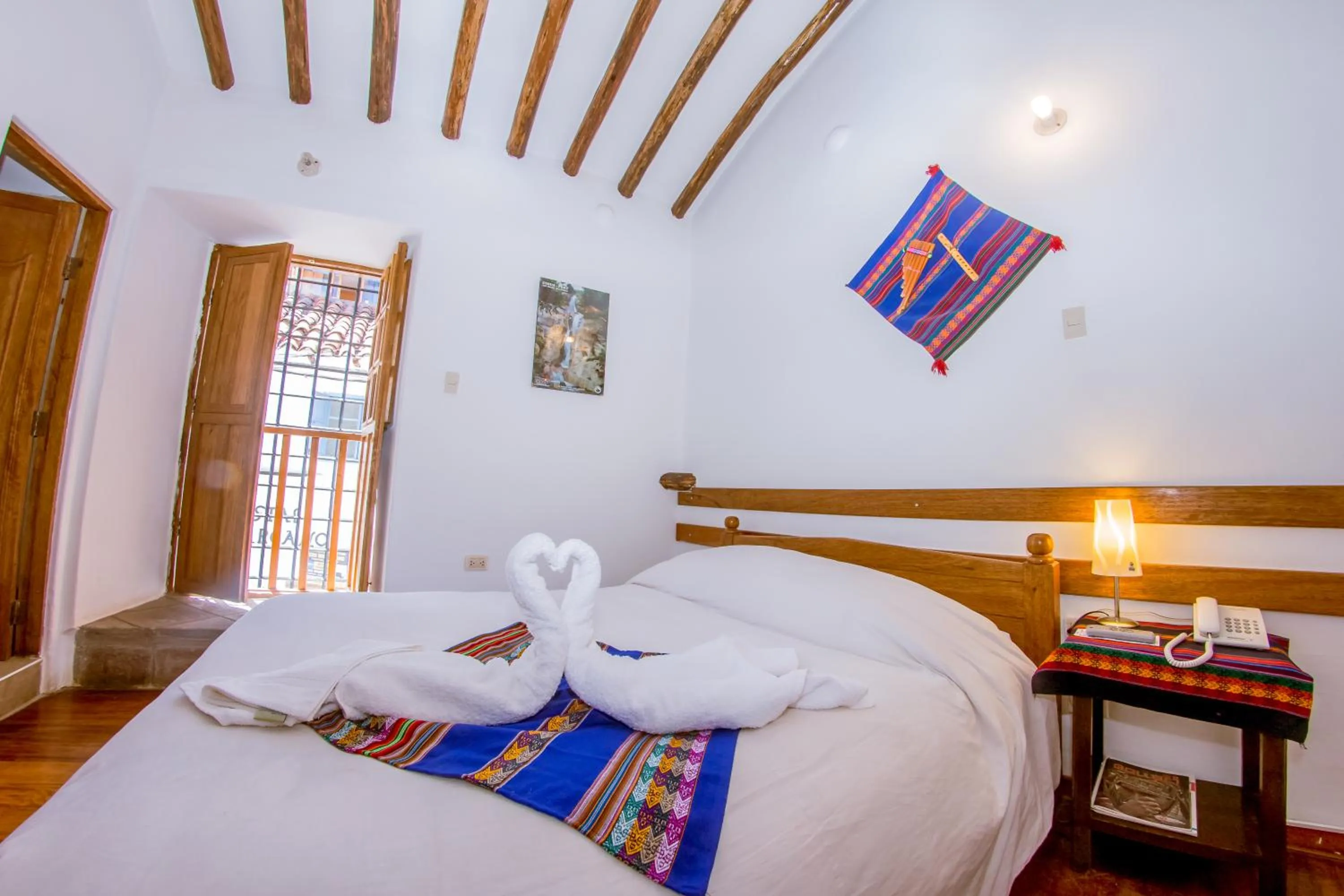Day, Bed in Hostal El Grial