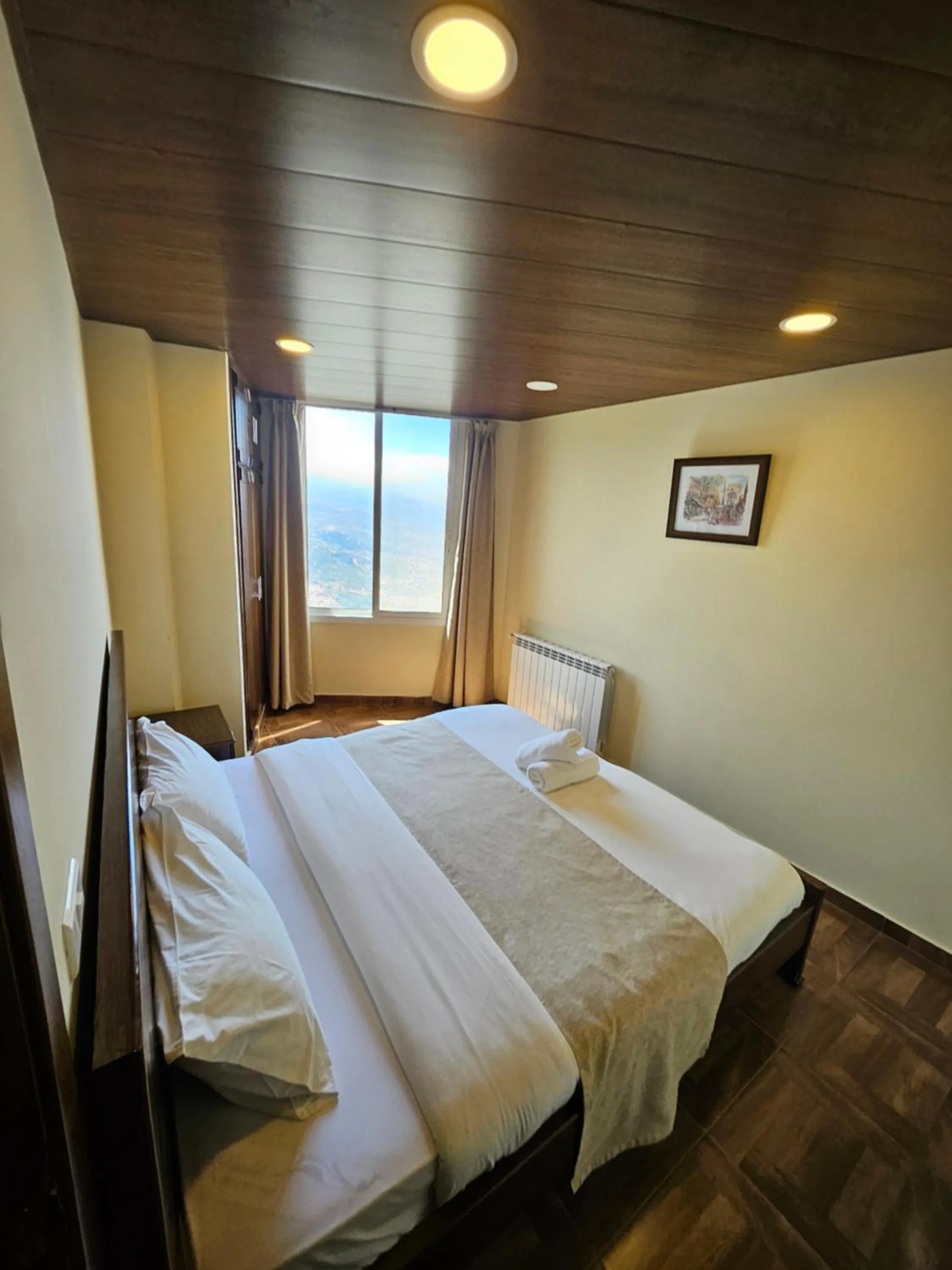 Bed in Hotel L'Aiglon