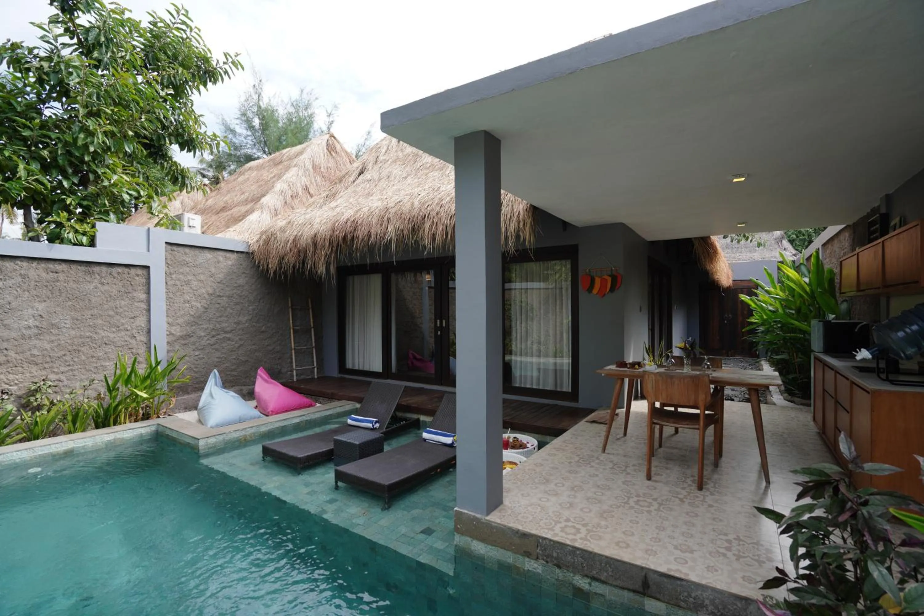 Swimming pool in A Villa Gili Air
