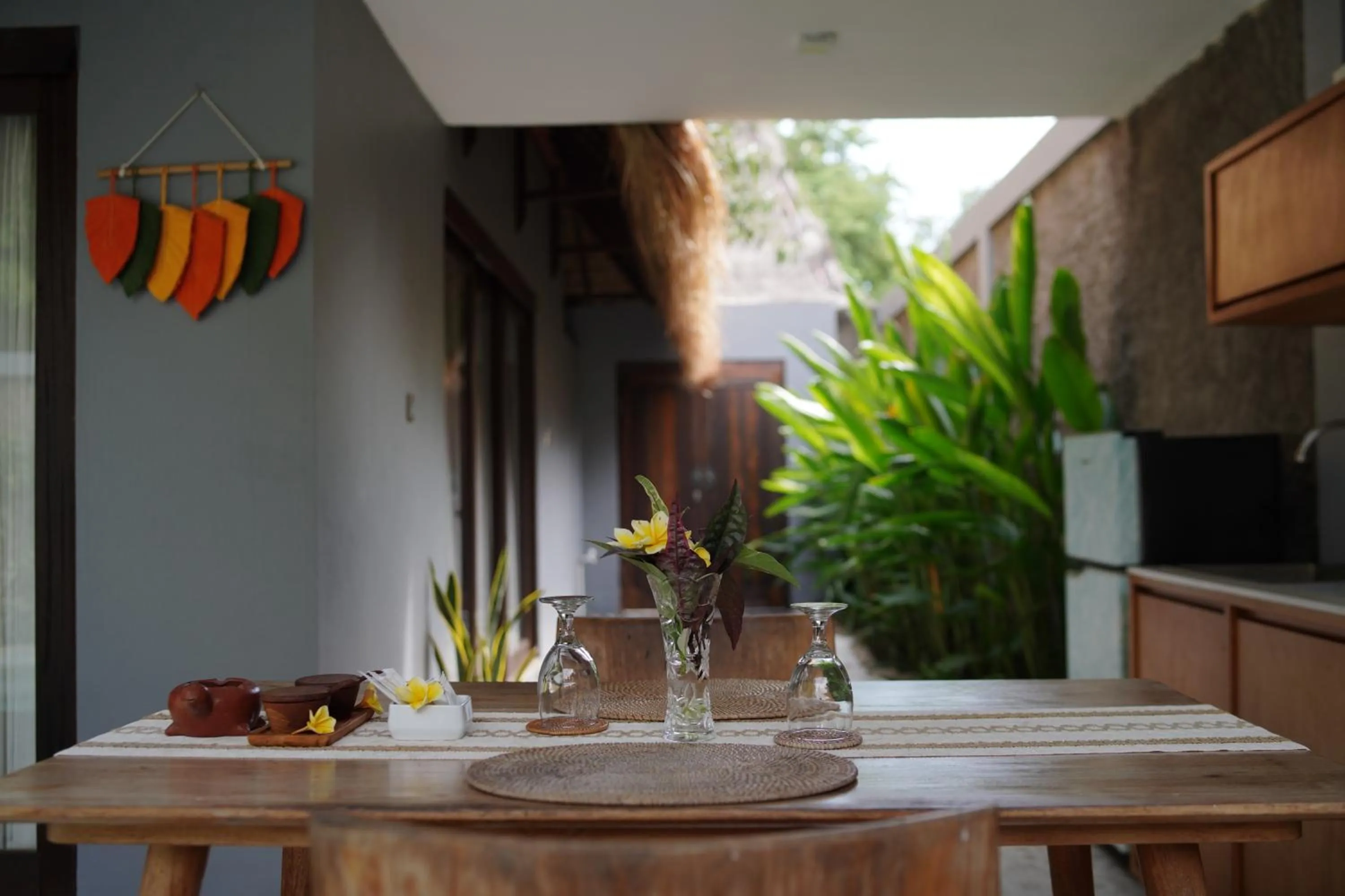 Food and drinks in A Villa Gili Air