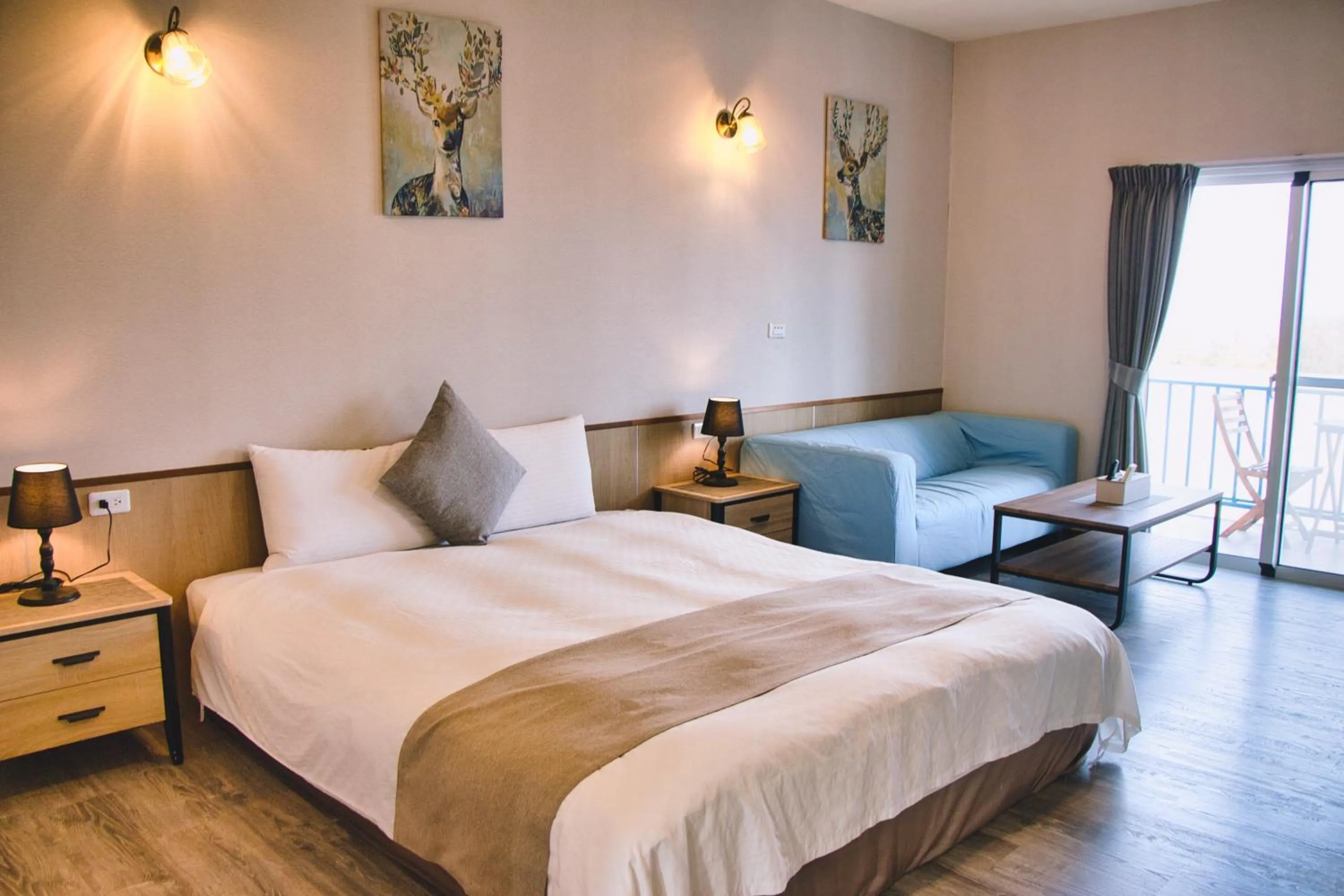 Photo of the whole room, Bed in Loju Seaview Homestay