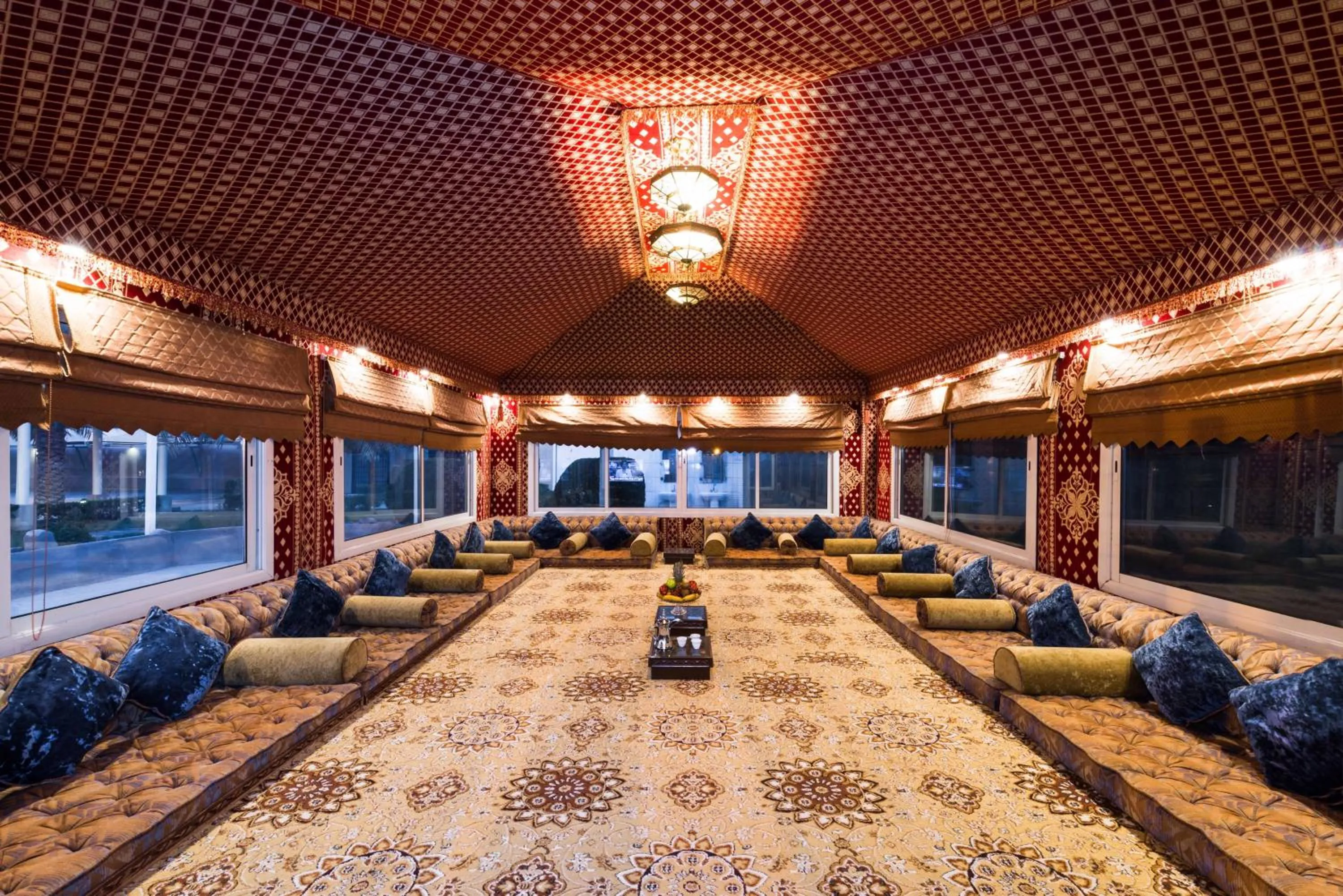 Seating area in Boudl Al Nakheel