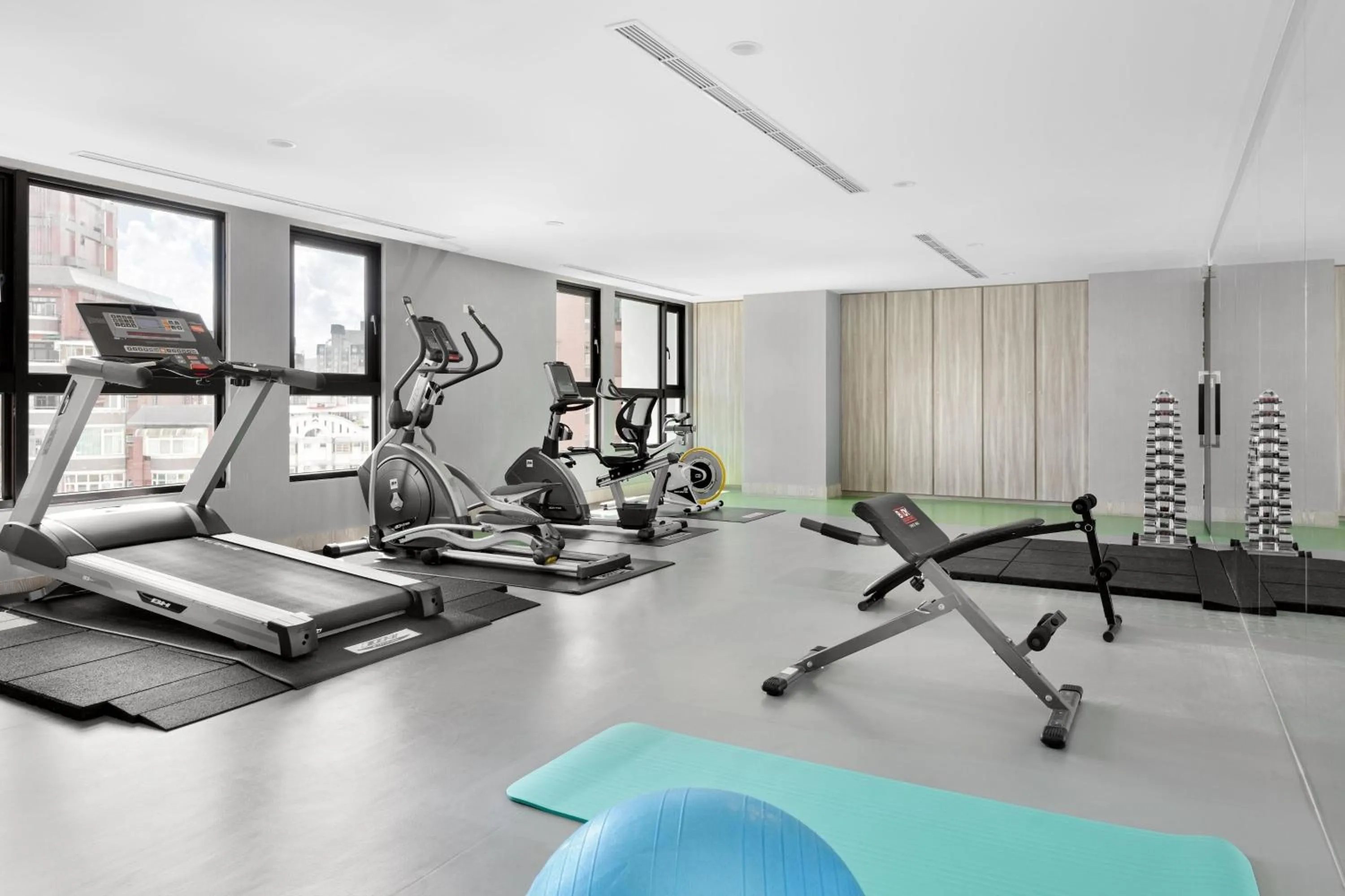 Fitness centre/facilities in Four Points by Sheraton Yilan Jiaoxi